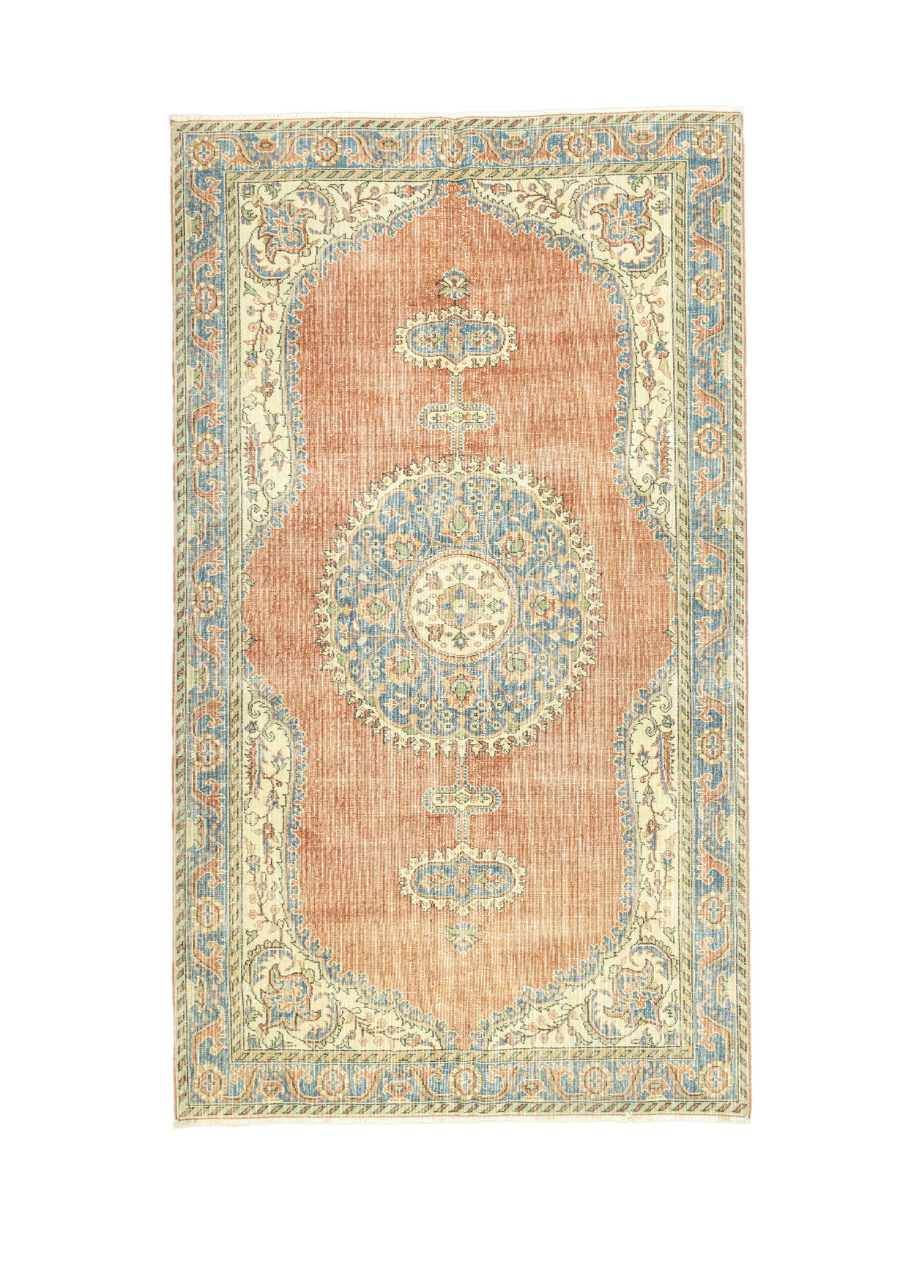 Camel Madalyon Desenli Halı 190 x 310 cm