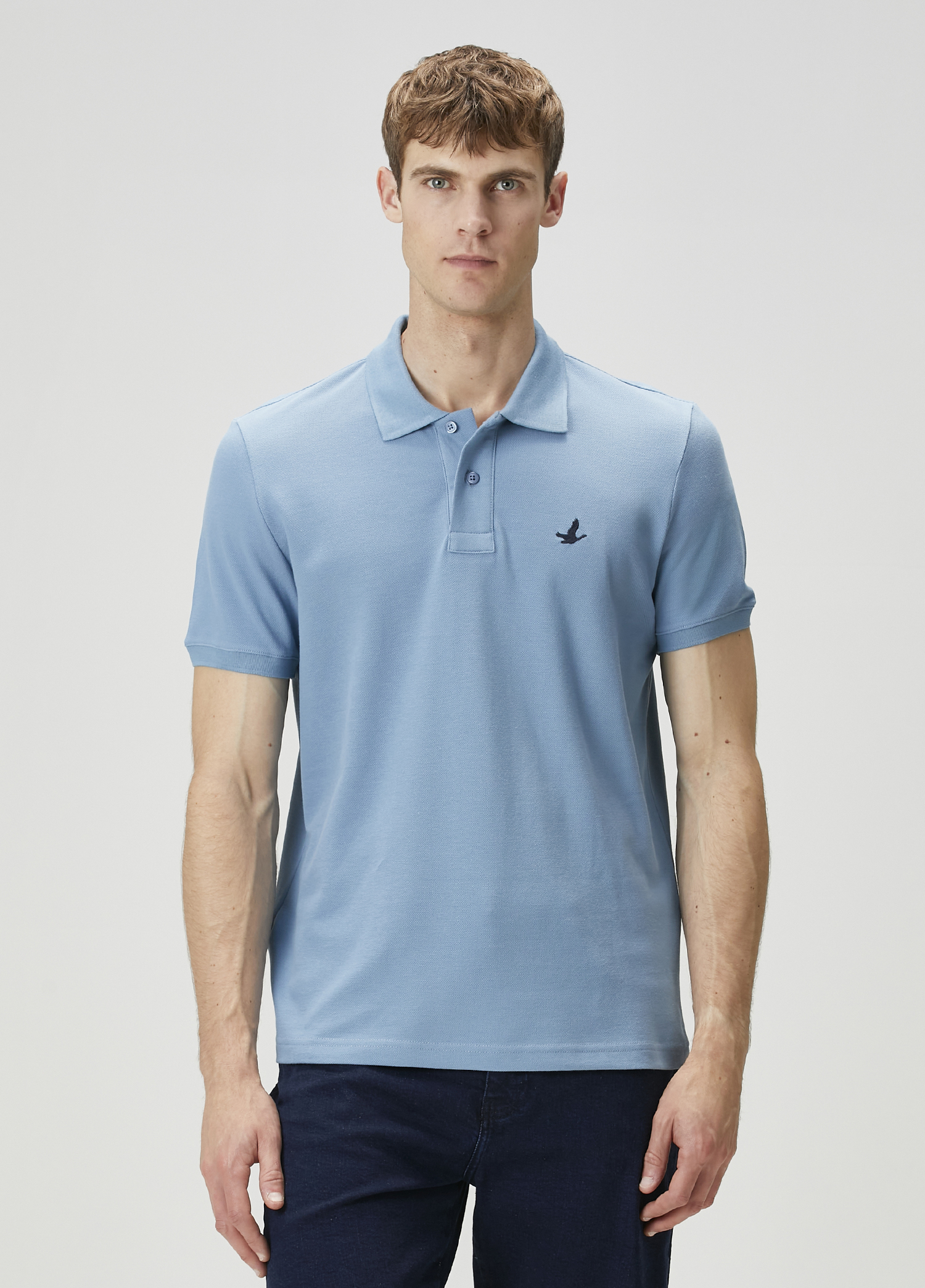 Mavi Polo Yaka T-shirt