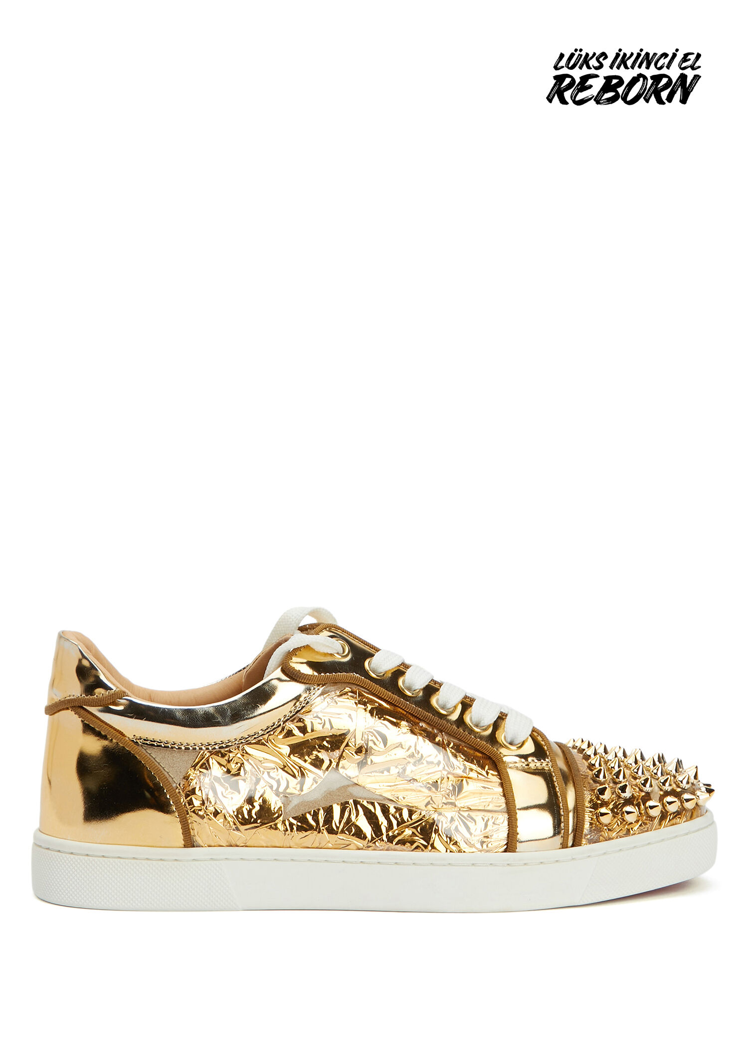 Beymen Reborn - Christian Louboutin Kadın Sneakers 39TR - Gold