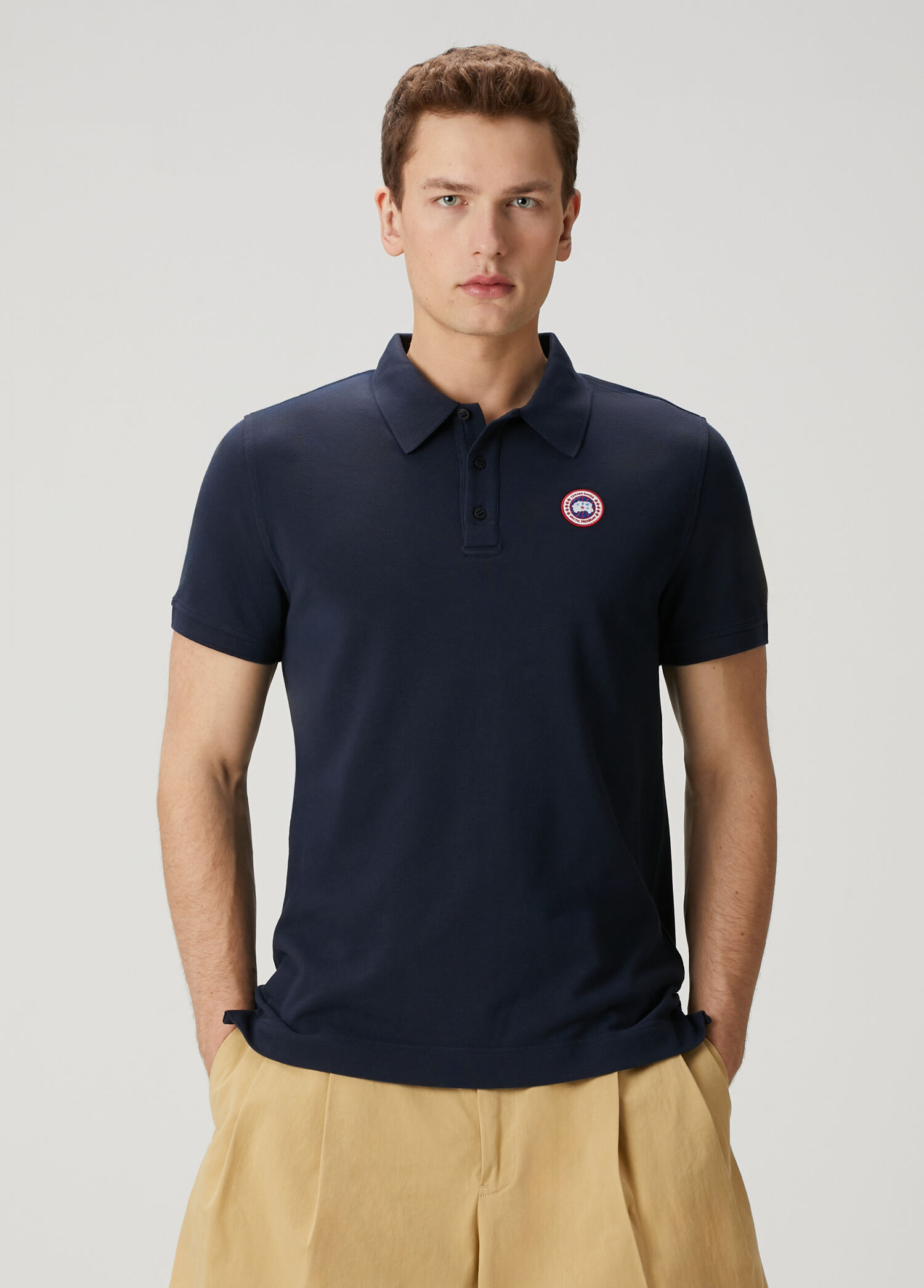 Beckley Lacivert Polo Yaka T-shirt