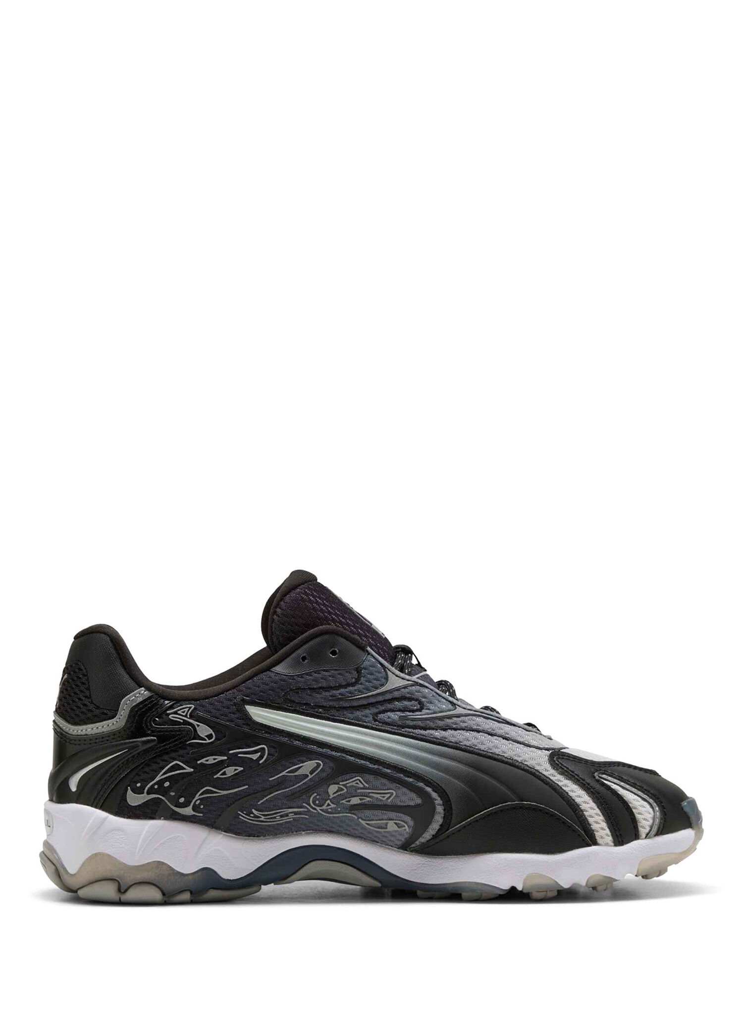 Ripndip Inhale Black Silver Unisex Sneaker