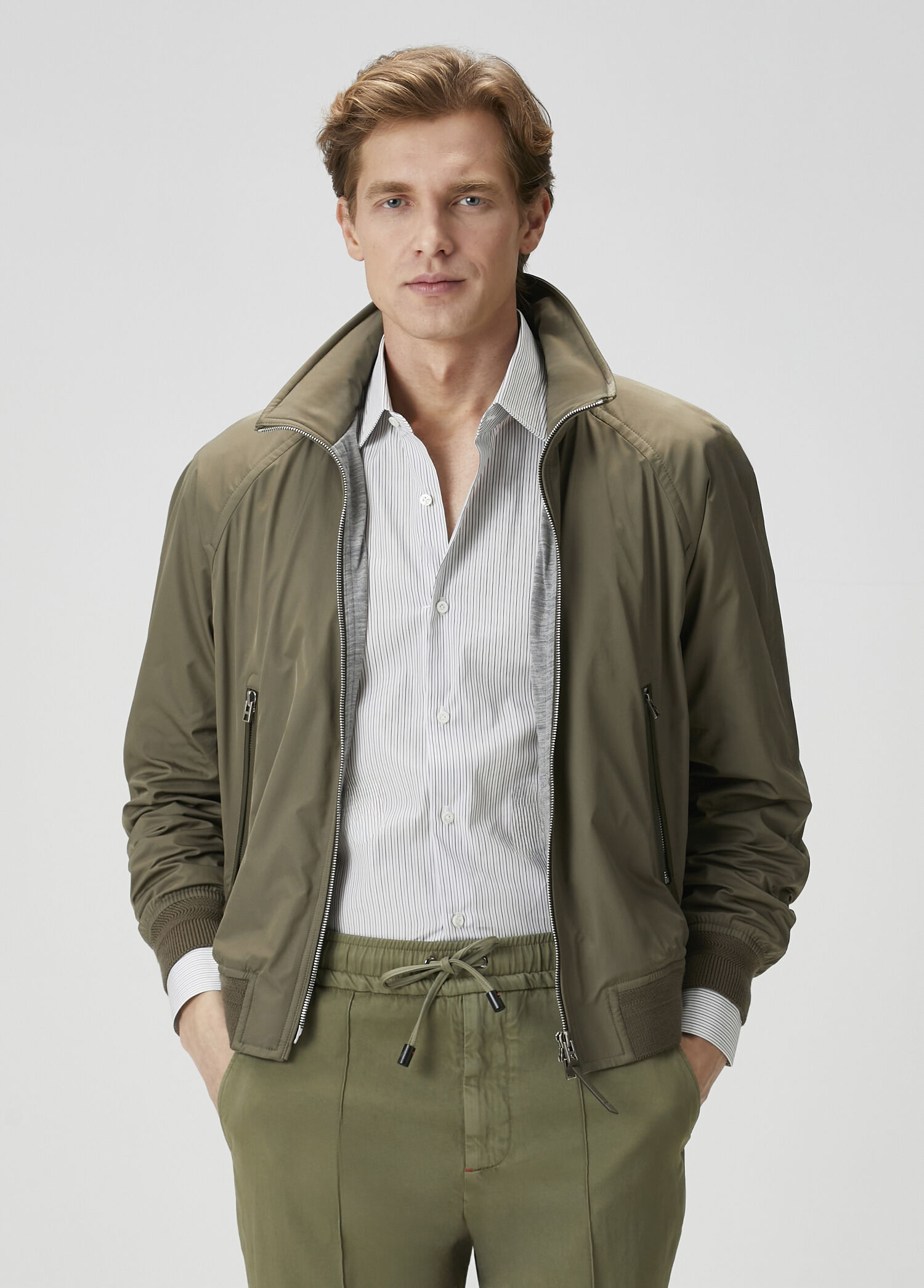 Green Tom Ford Green Men Peach Touch Techno Green Jacket 1898968