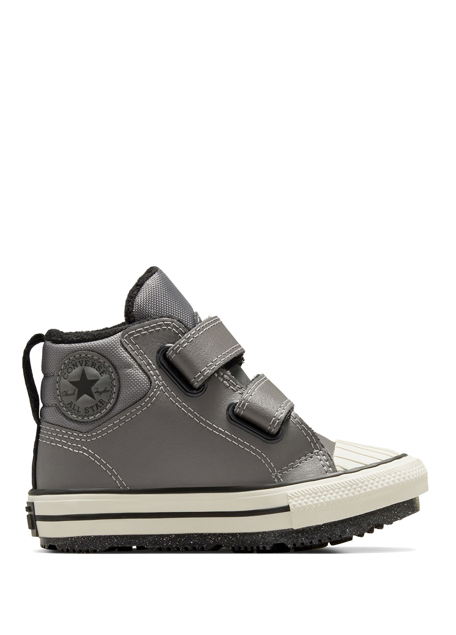 Chuck Taylor All Star Berkshire Gri Deri Çocuk Bot