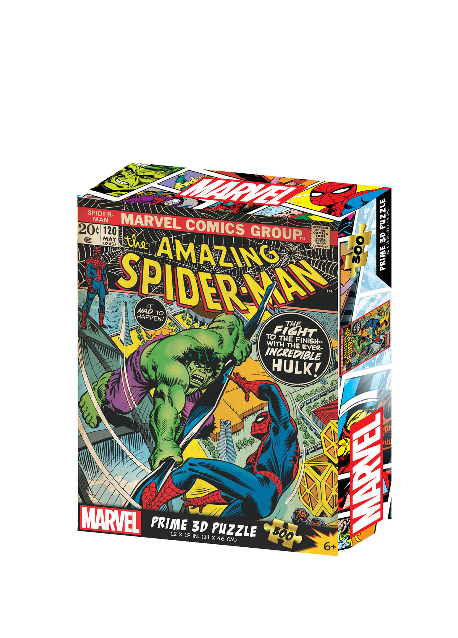 Marvel Comics Spider-Man 300 Parça 3D Puzzle