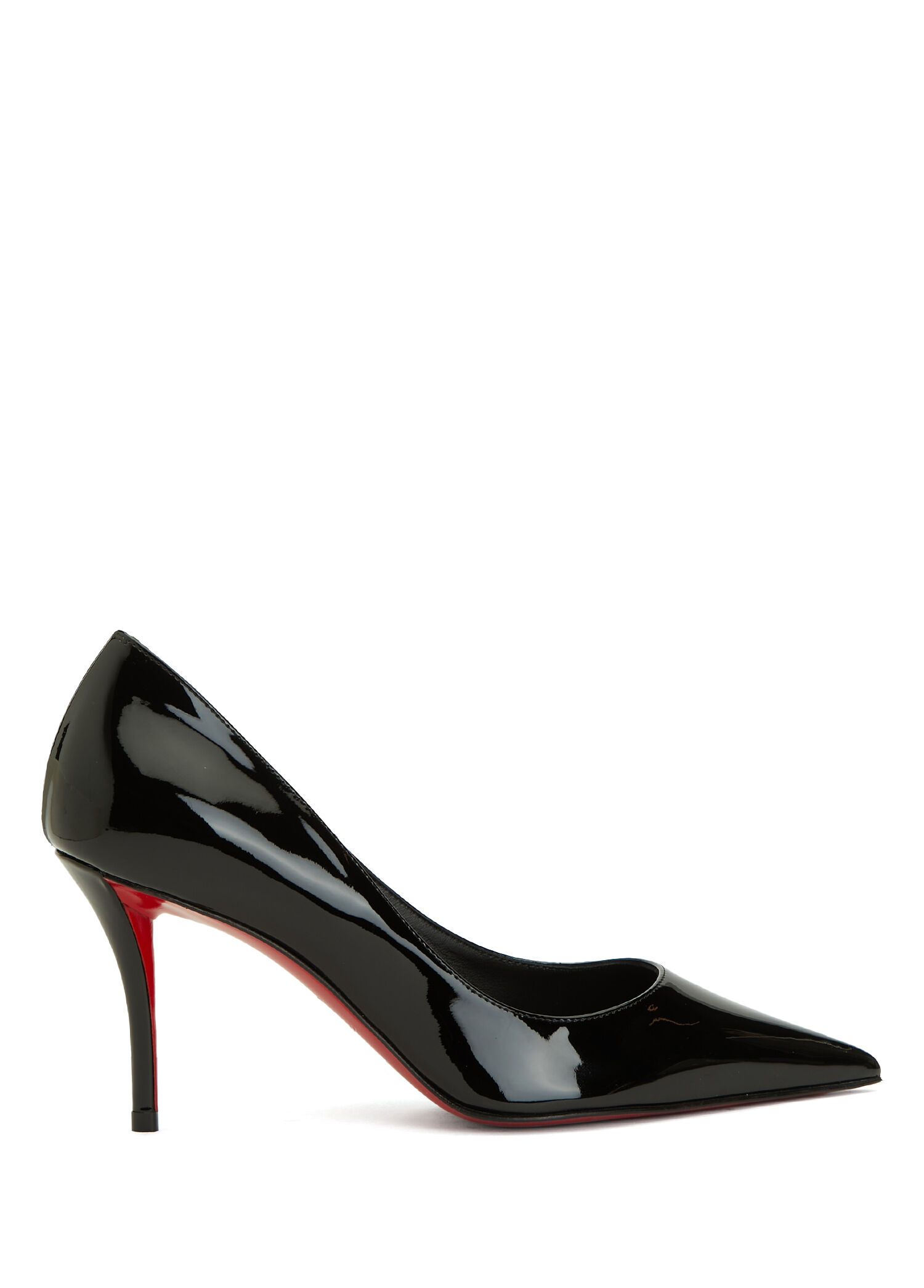 Miss Z Siyah Deri Stiletto
