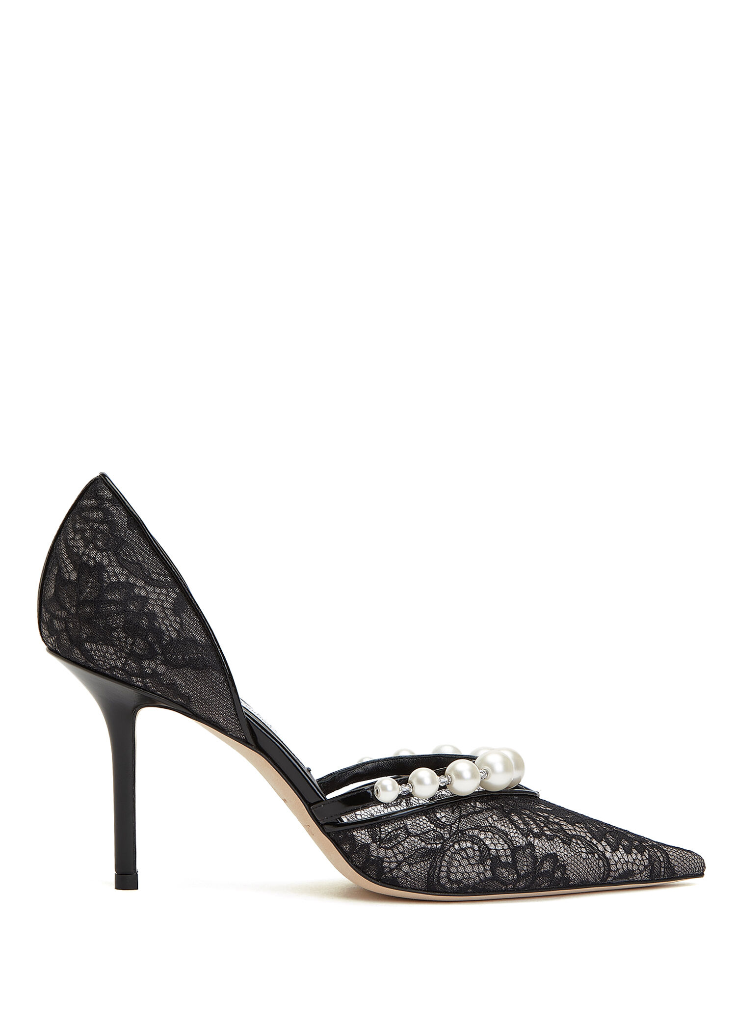Jimmy Choo - Aurelie Black Lace Pump