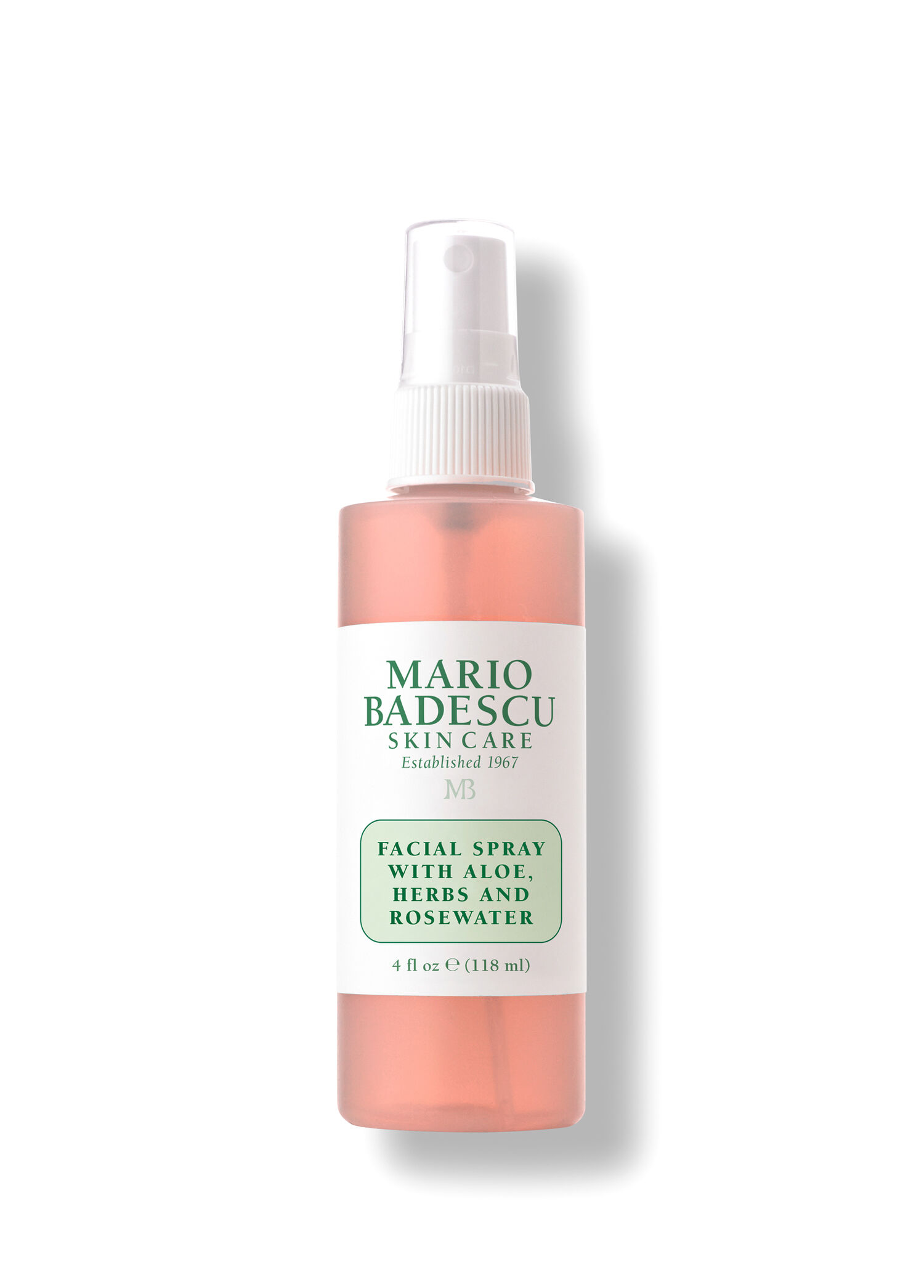 Facial Spray Aloe Herbs Rosewater 118ml
