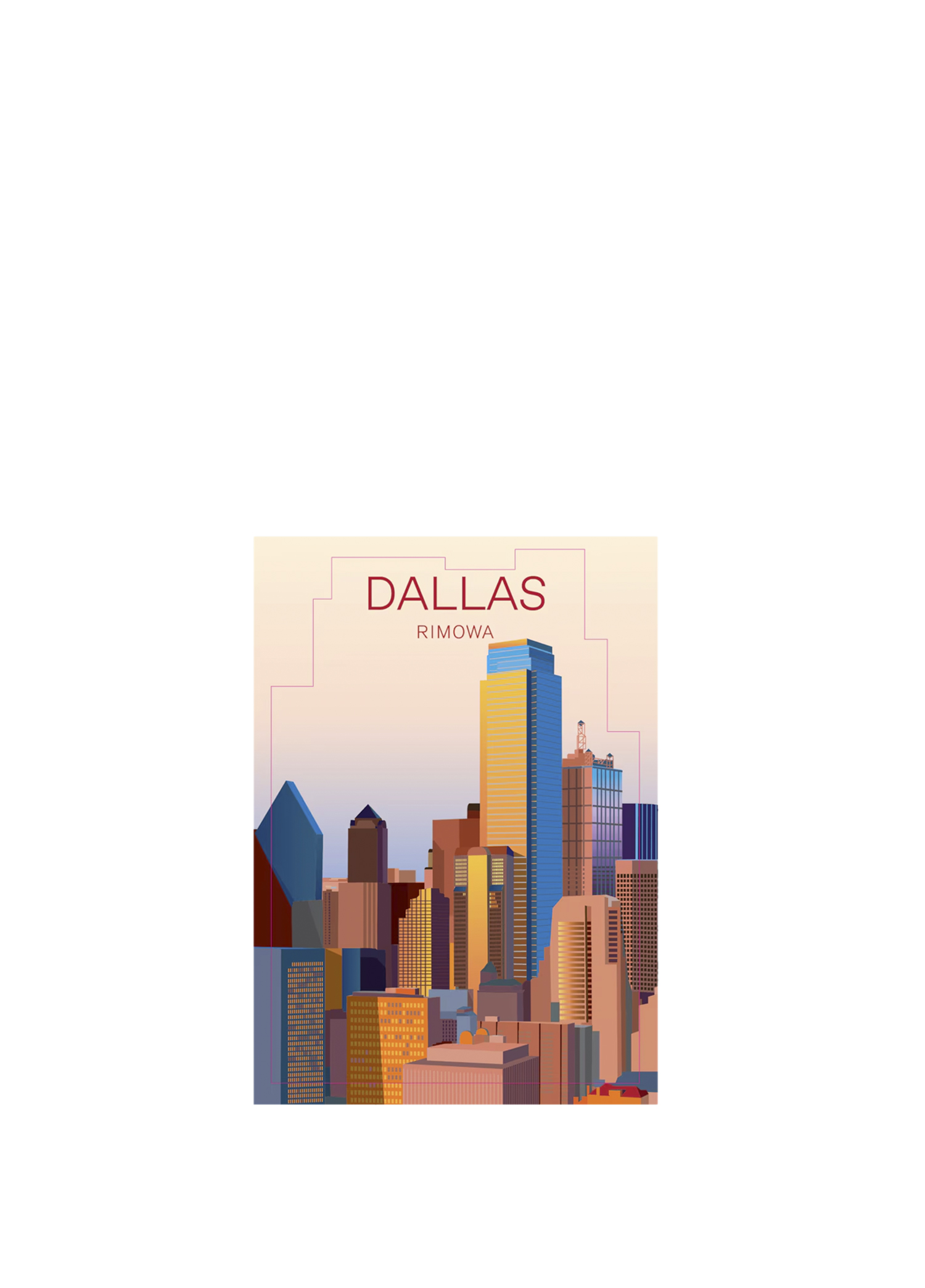 Dallas Landmark Sticker