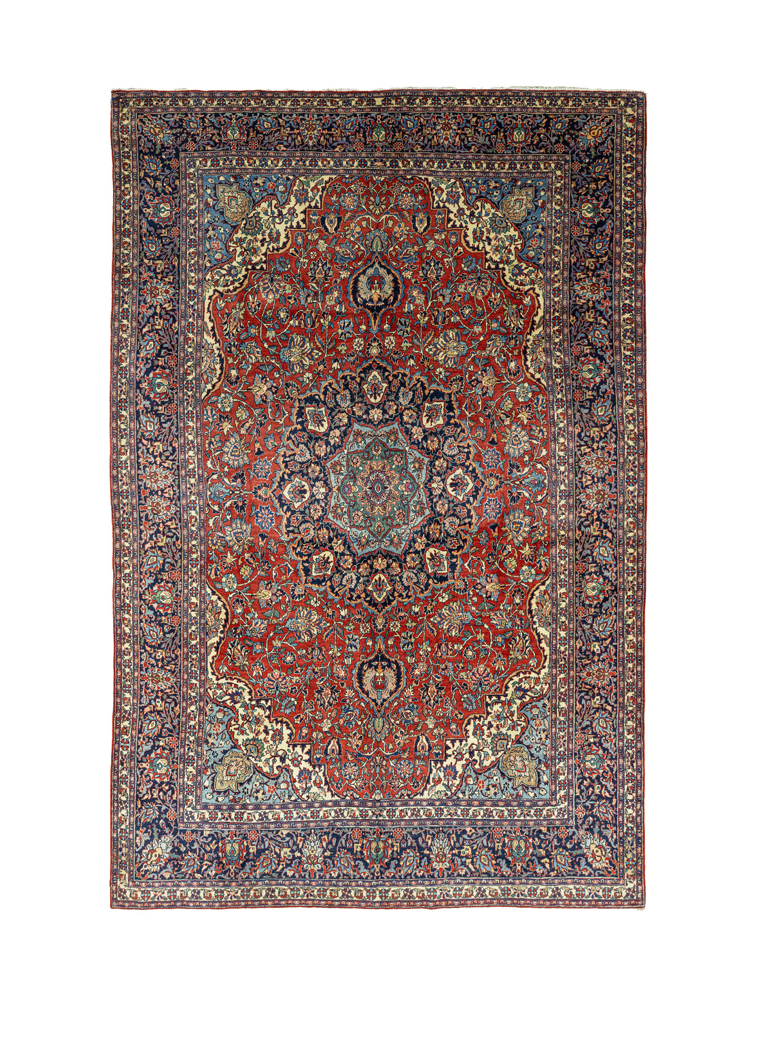 Miyane Dekoratif El Dokuma Yün İran Halısı 259 x 399 cm