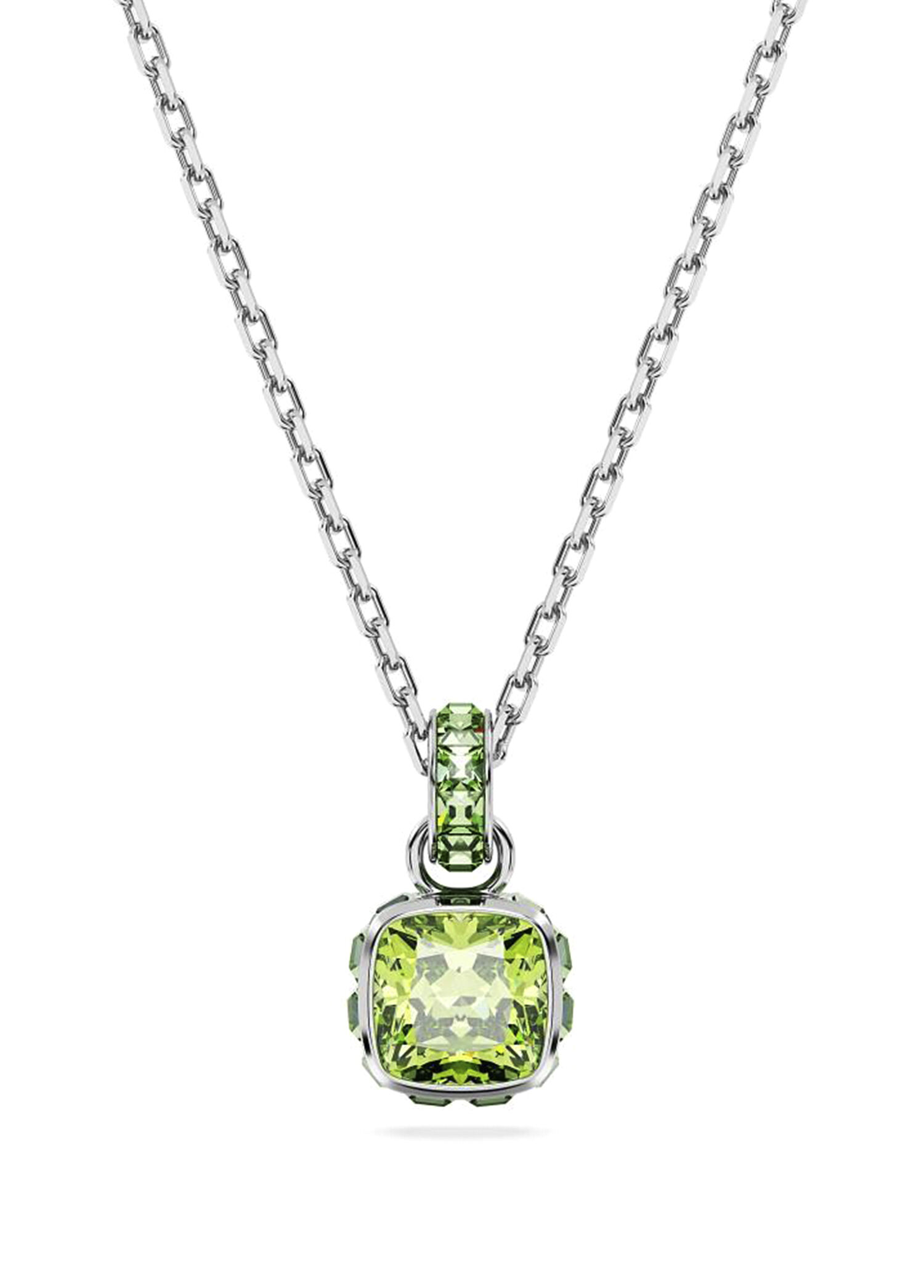 Birthstone Pend Aug Pendant Gre Rhs Kadın Kolye