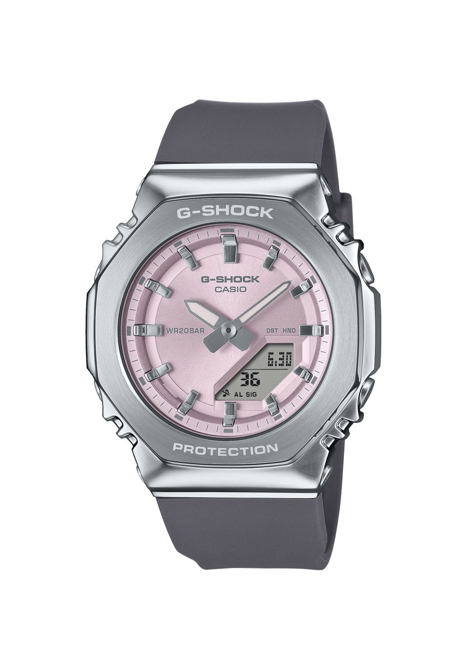 G-Shock GM-S2110-4ADR Siyah Silikon Kadın Kol Saati
