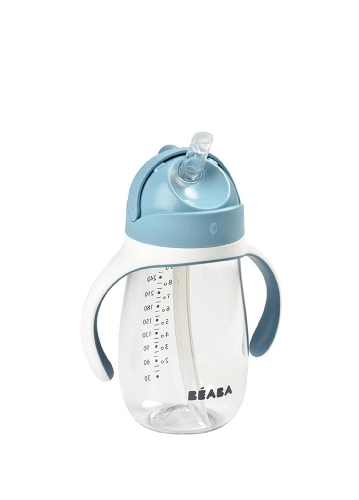 Windy Blue Şeffaf Pipetli Suluk 300 ml