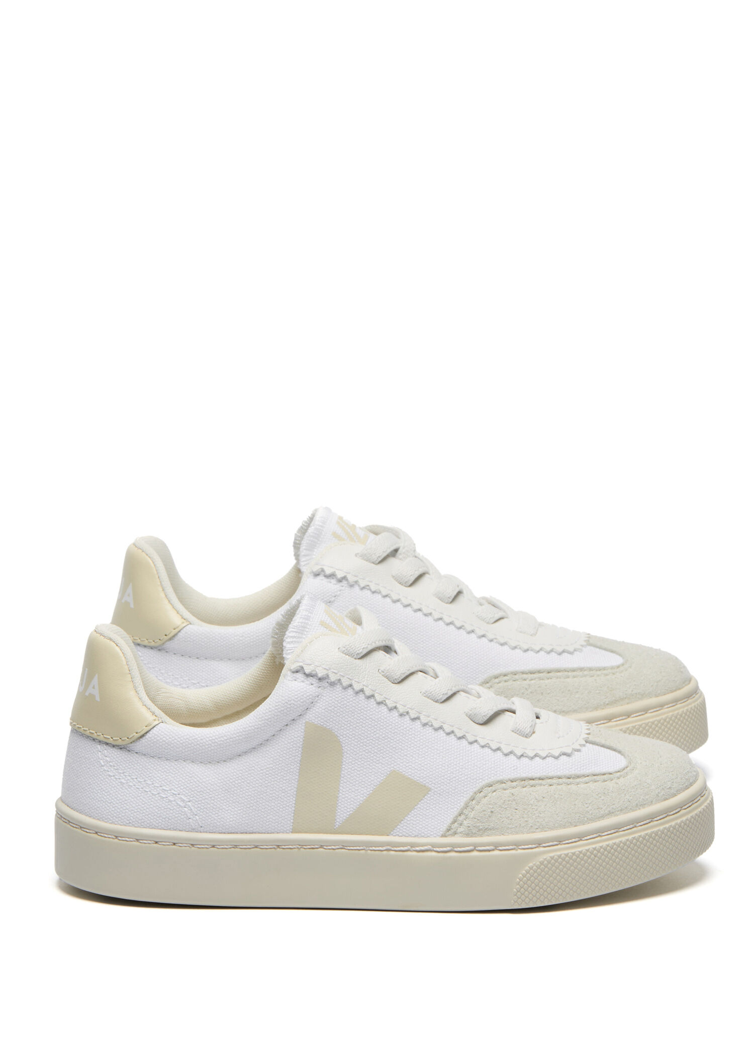 Small Volley Beyaz Çocuk Organik Pamuk Sneaker