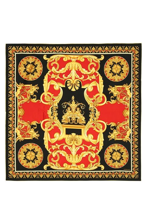 Ayyildiz Hali Desenli Hali Versace Ve Barok Tasarimli Beyaz Fiyati