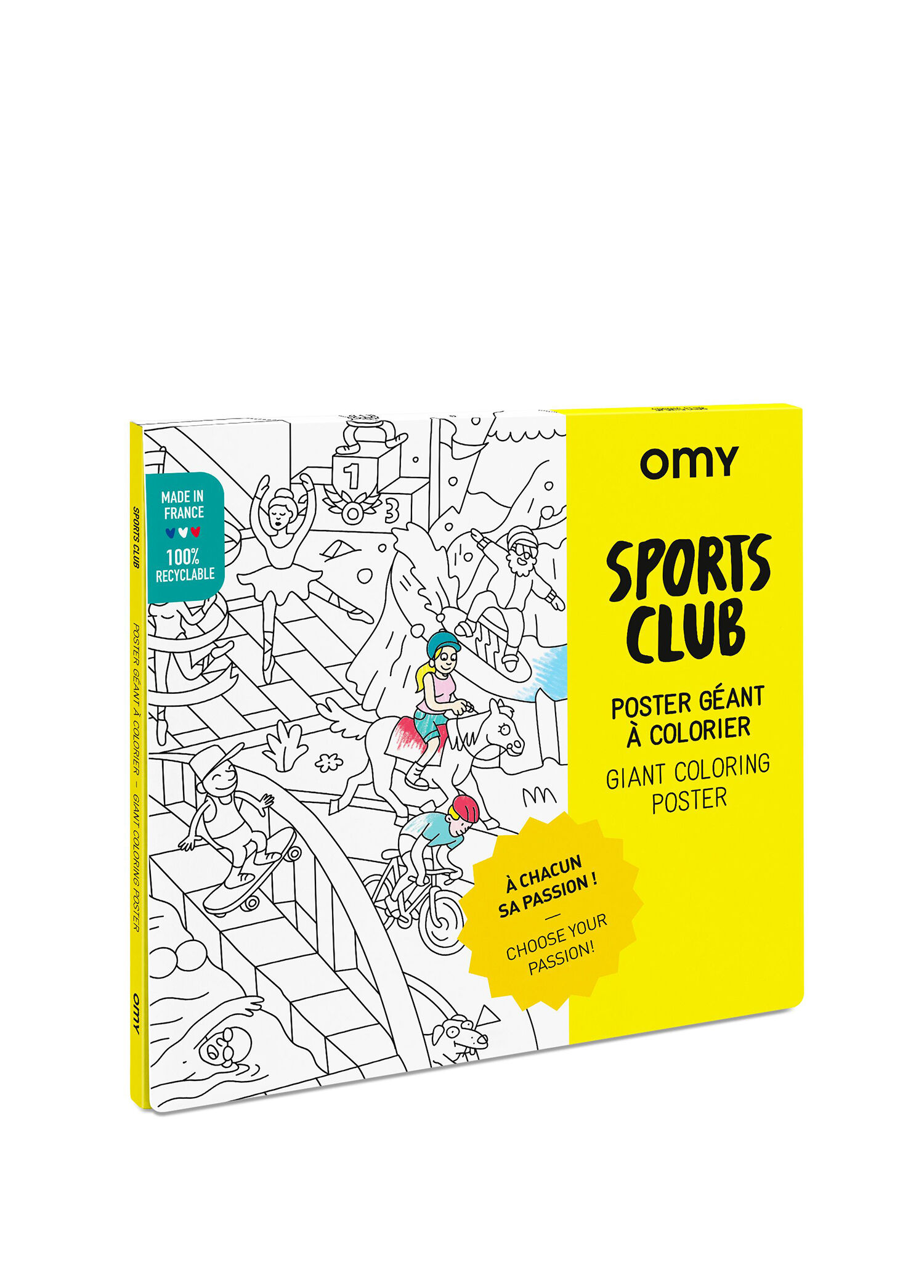 Sports Club Dev Boyama Posteri