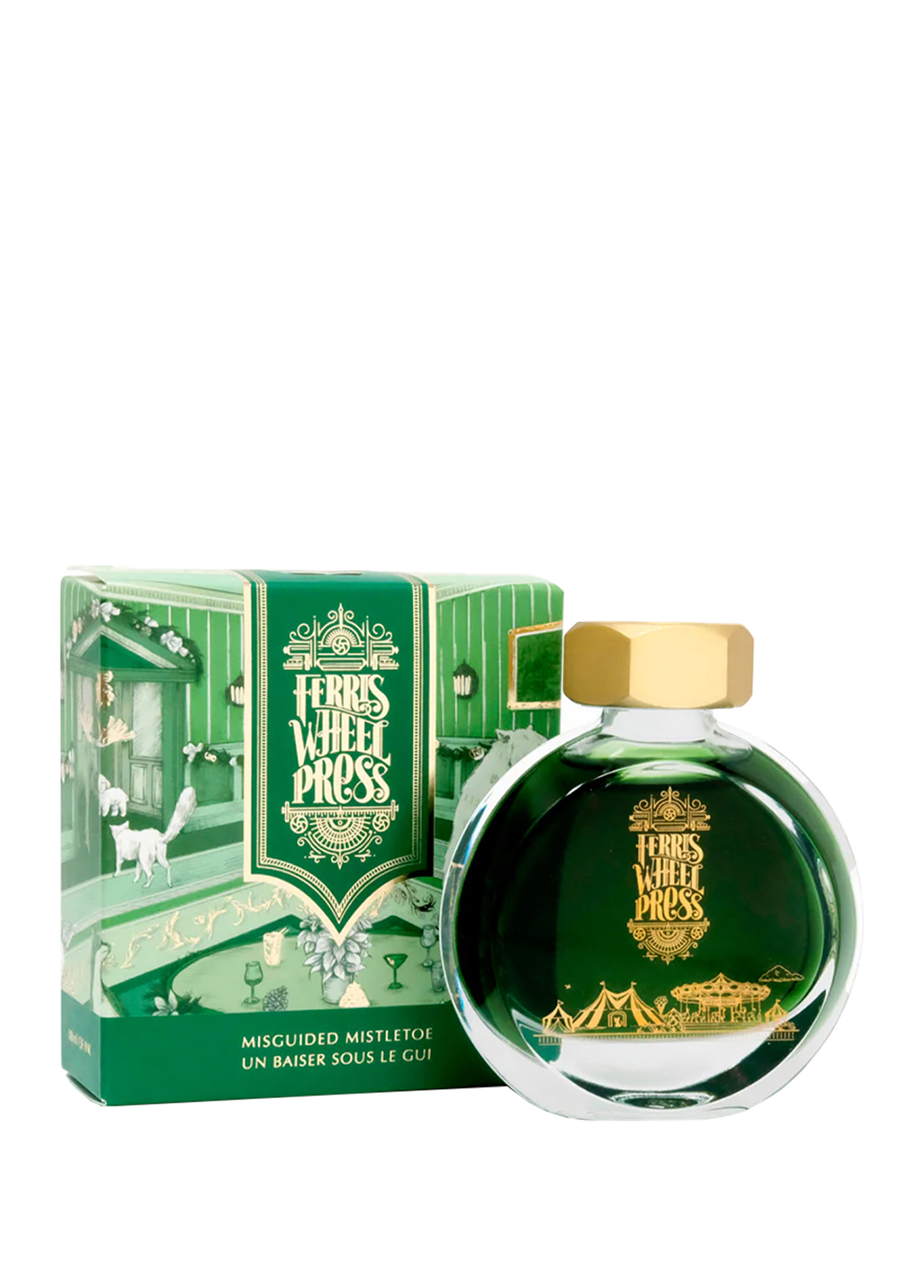 Misguided Mistletoe Yeşil Şişe Mürekkep 38 ml