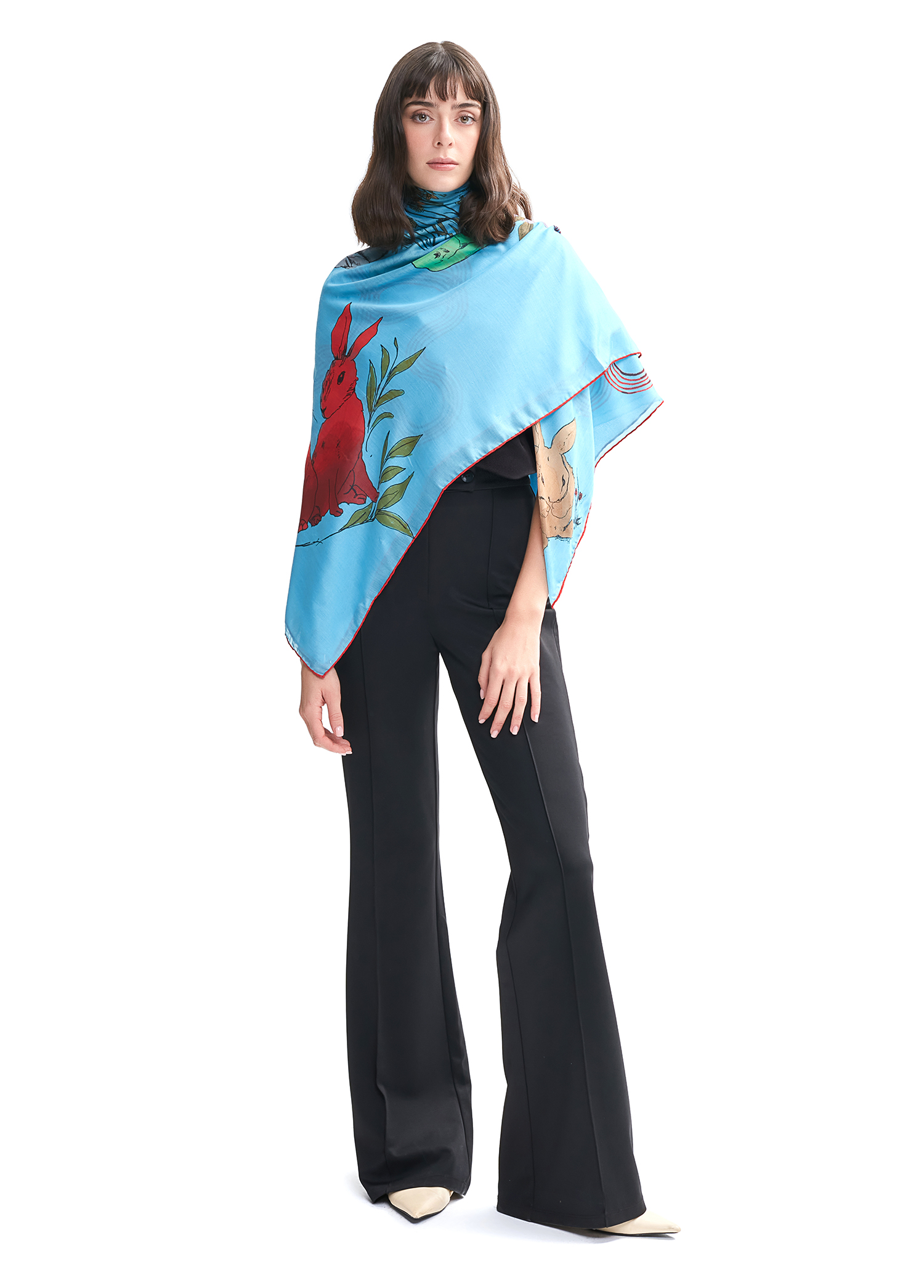 Beymen Colorblocked Desenli Şal. 1 Beymen Colorblocked Desenli Şal. 1