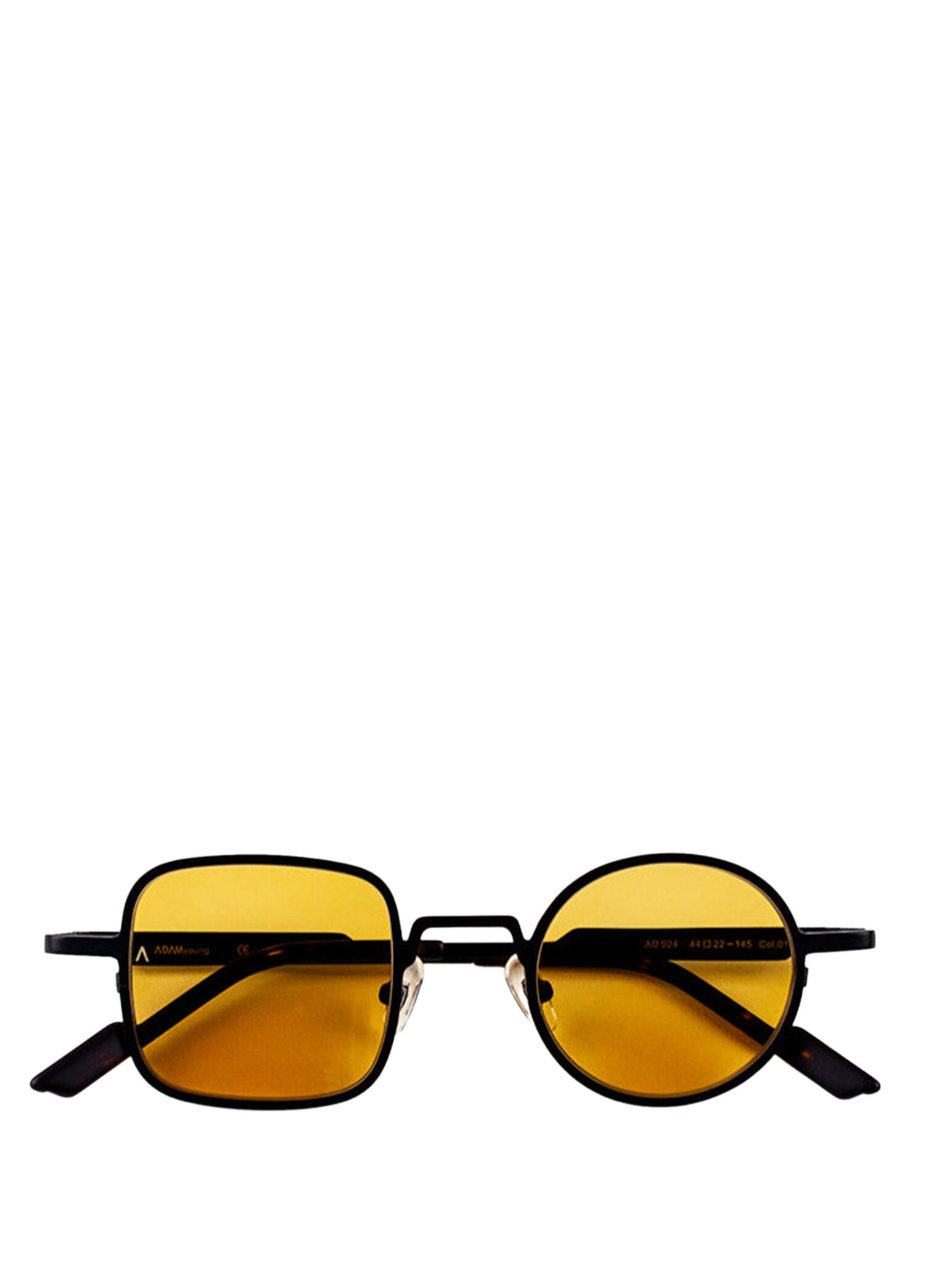 AD 024 COL.01 Siyah Metal Unisex Güneş Gözlüğü