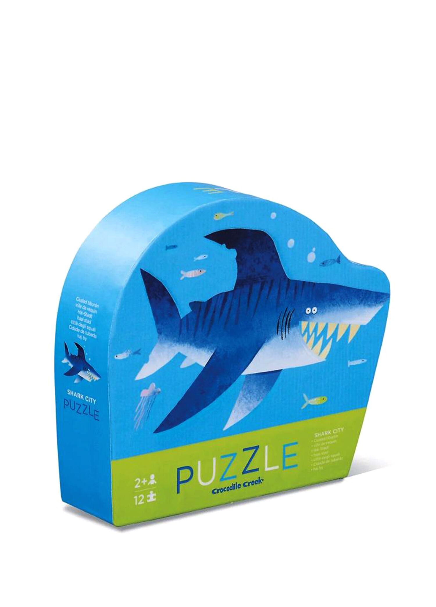 Köpekbalığı Şehri 12 Parça Mini Puzzle