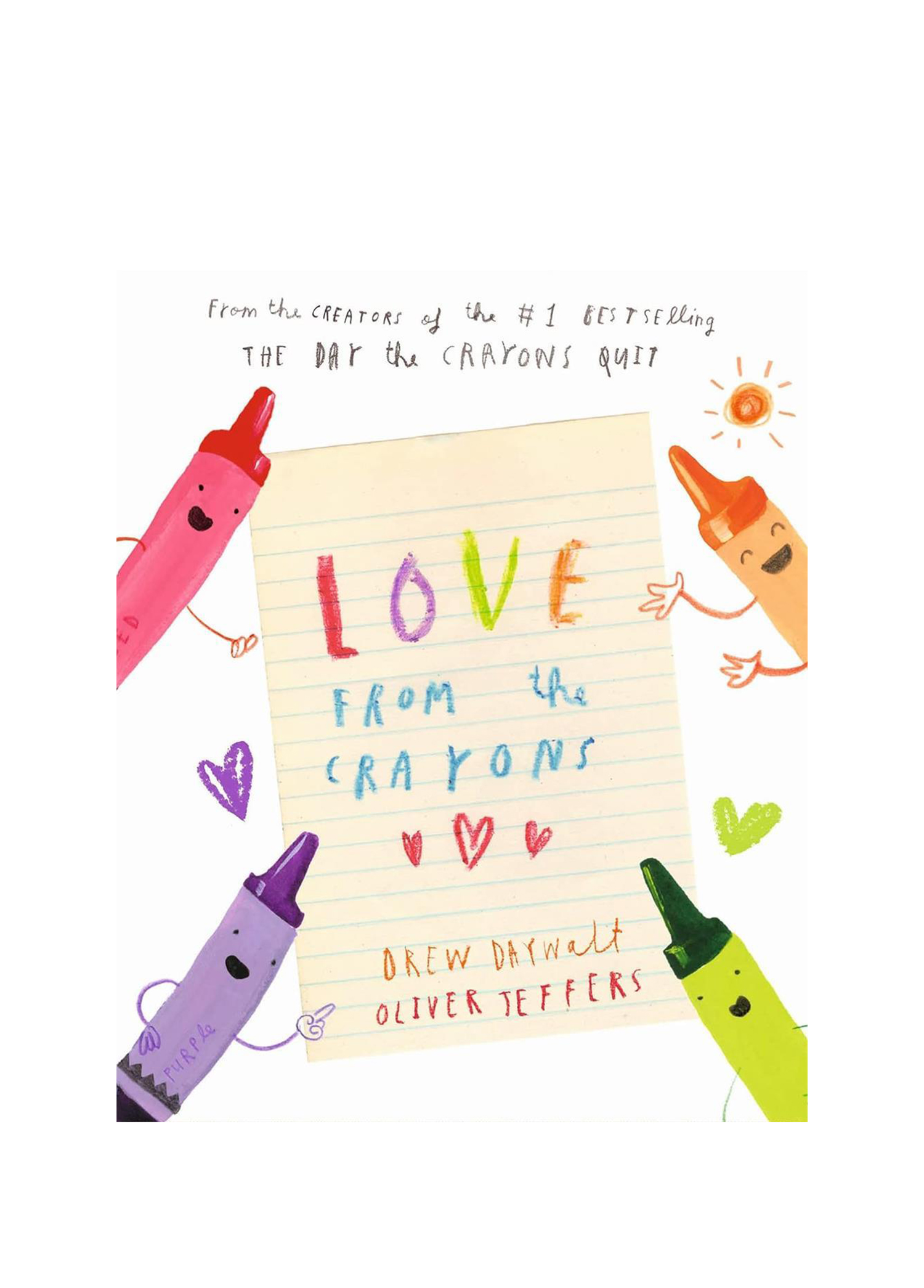 Love from the Crayons Çocuk Yabancı Dil Kitabı