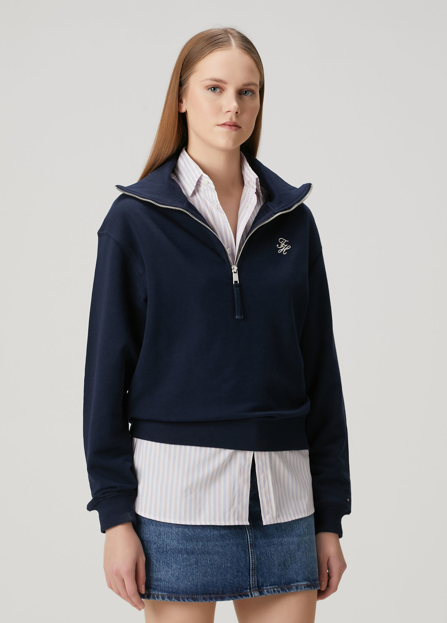 Lacivert Sweatshirt