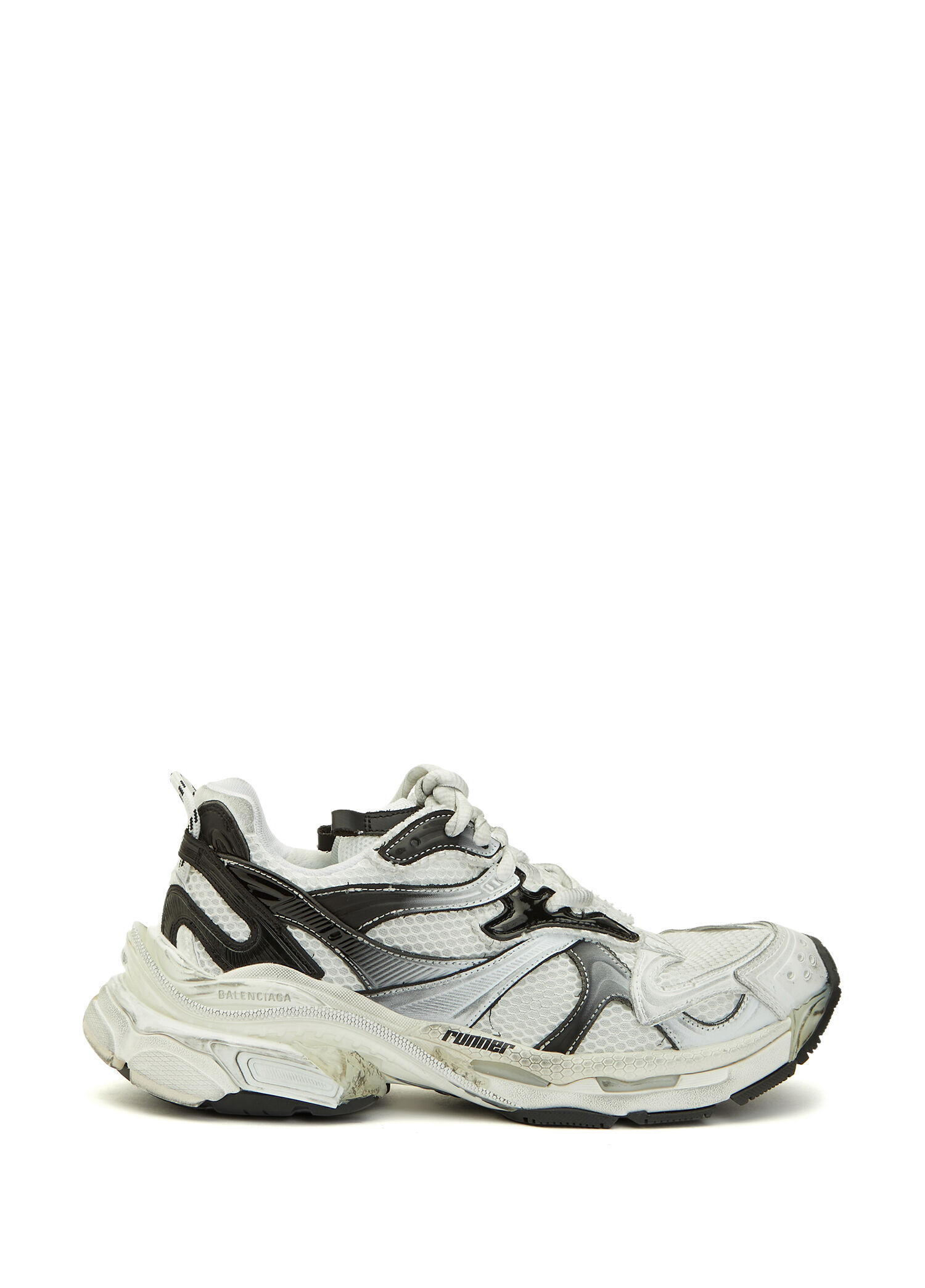 Runner Siyah Beyaz Erkek Sneaker