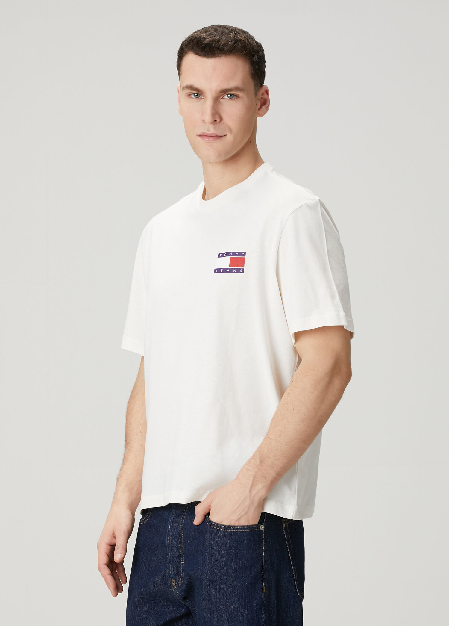 90s Peaks Beyaz T-shirt