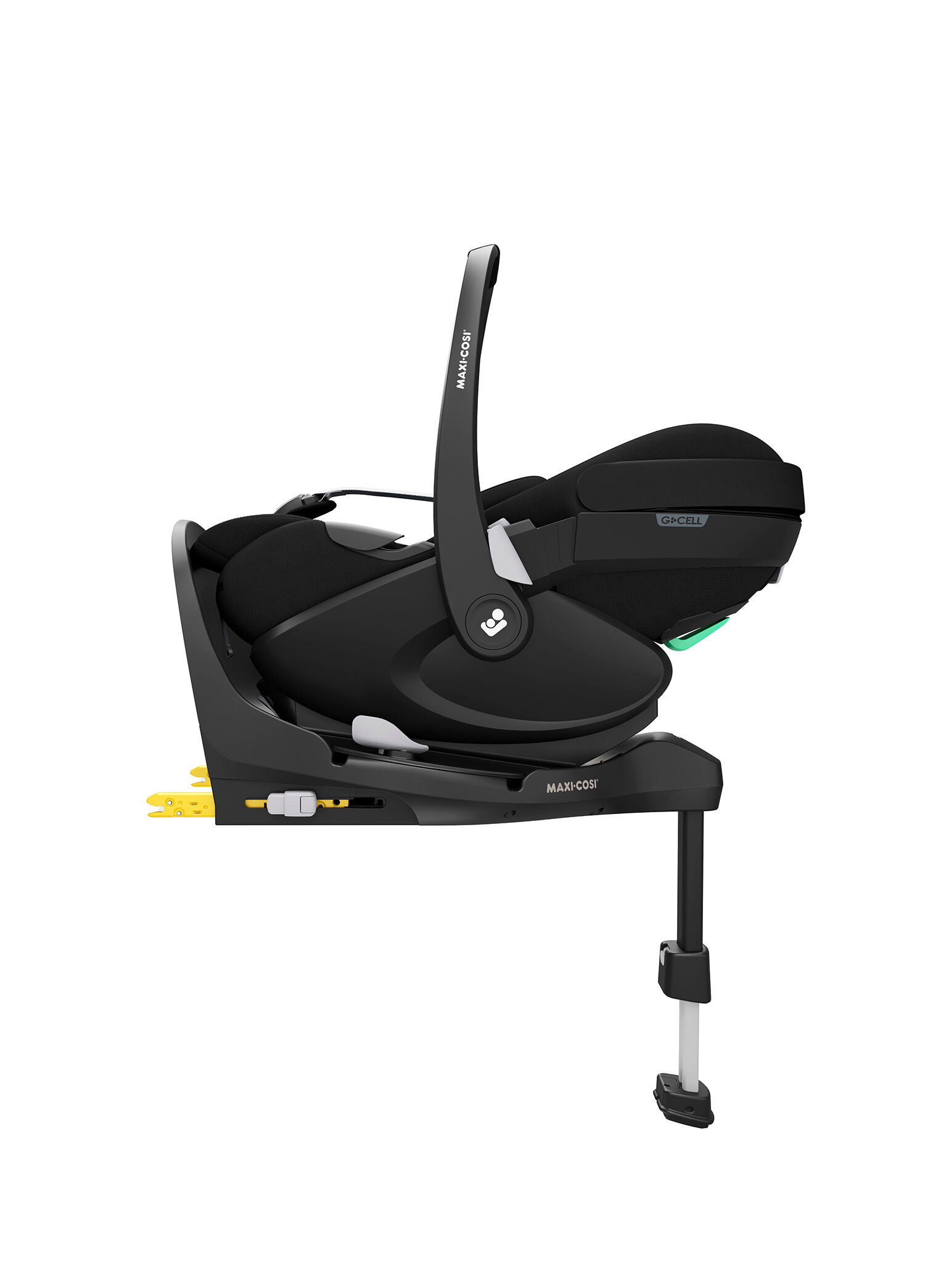Pebble 360 Pro Araç Dışına Çıkabilen Adac'lı 360° Dönebilen Tam Yatabilen İsofix Bazalı 0-13 kg Twillic Black Ana Kucağı ve Bebek Oto Koltuğu
