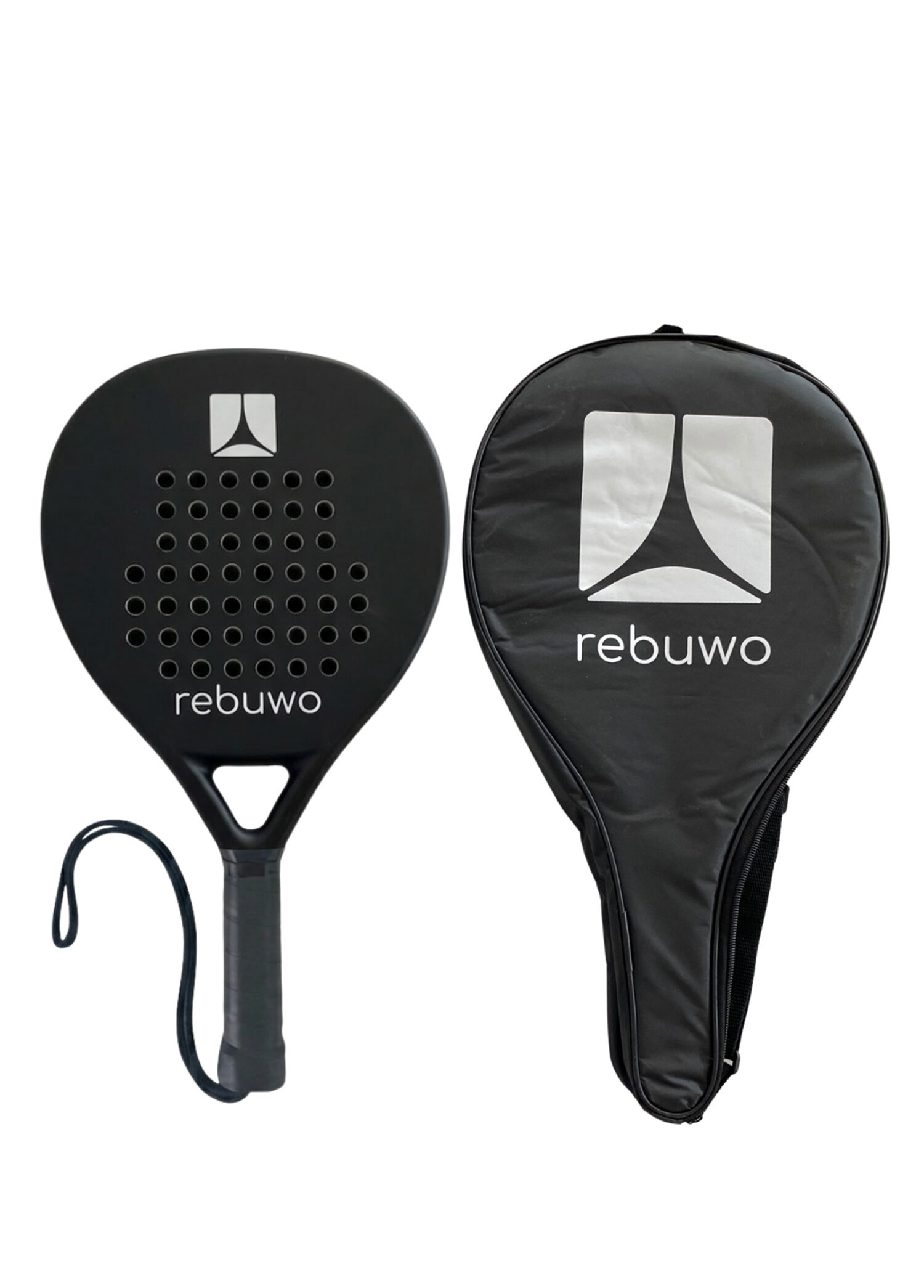 Half Carbon Round Unisex Padel Raketi