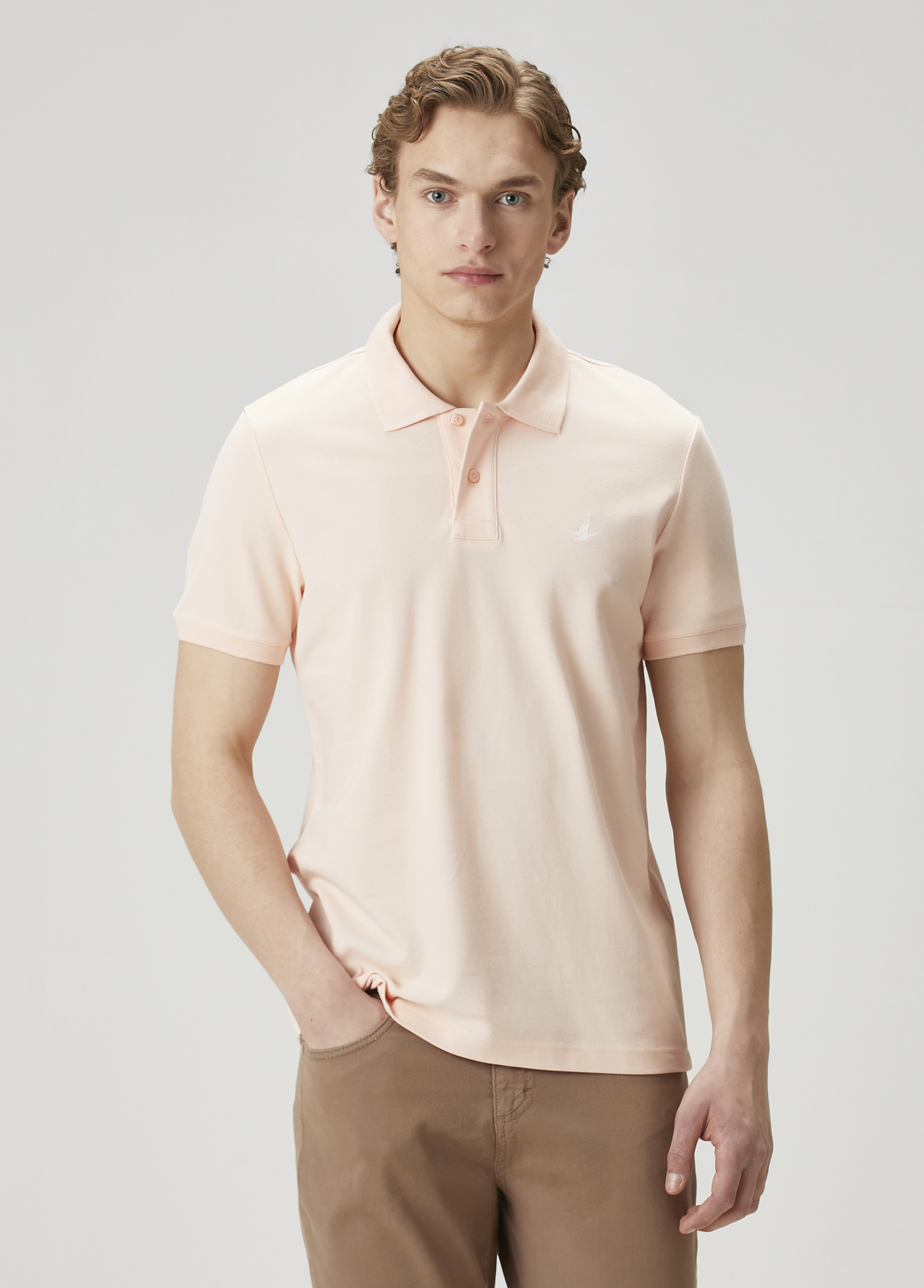 Pembe Polo t-shirt