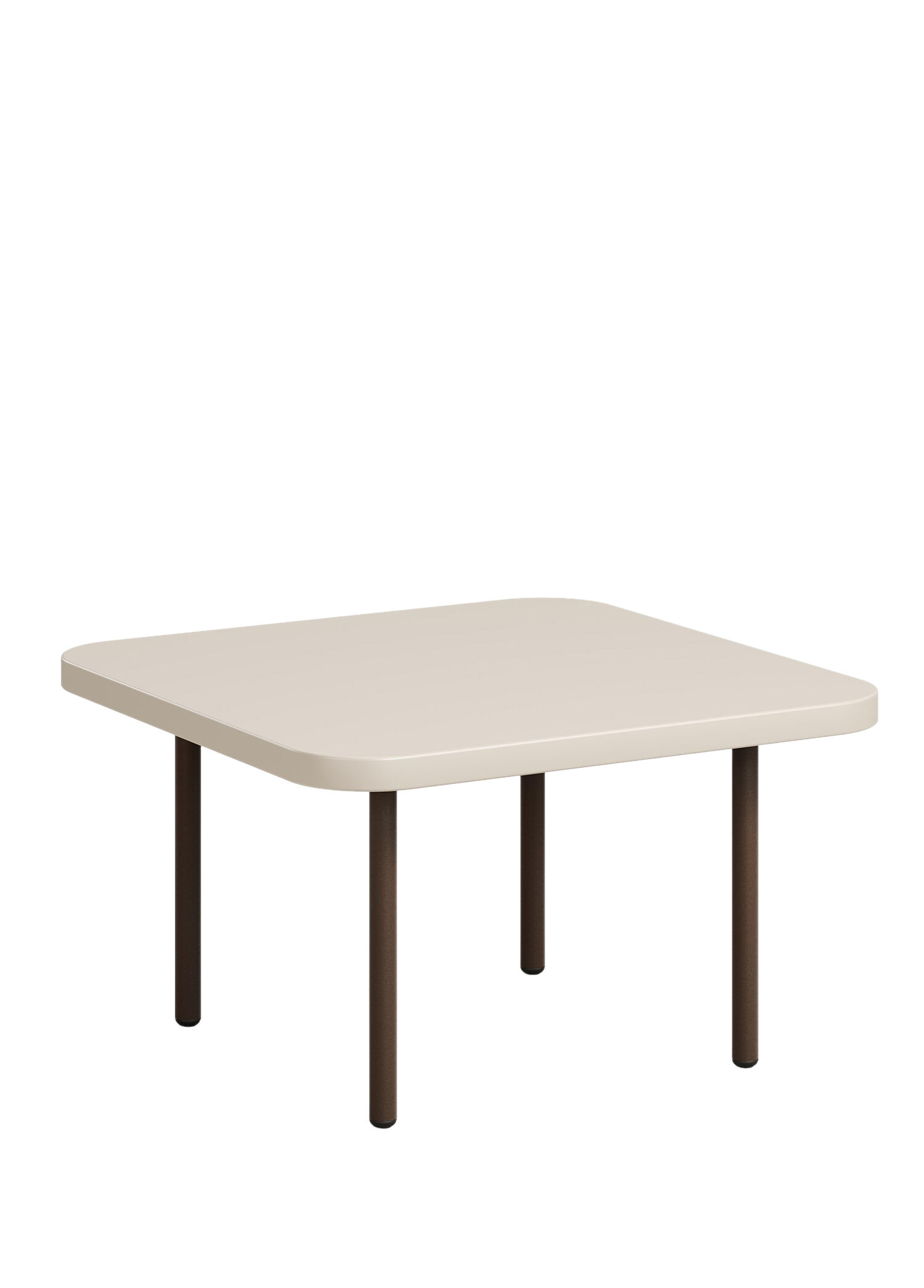 Koleksiyon - Line Cashmere Melamine Table Metallic Brown Leg Center Table