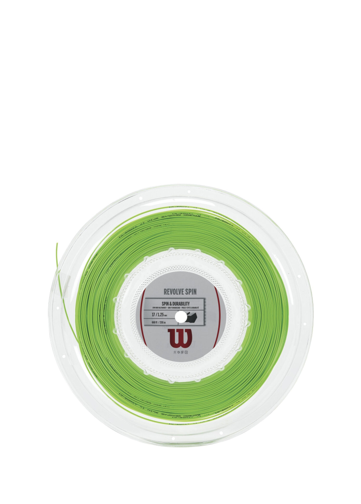 Revolve Spin 17 Reel Yeşil Tenis Kordajı WRZ907500