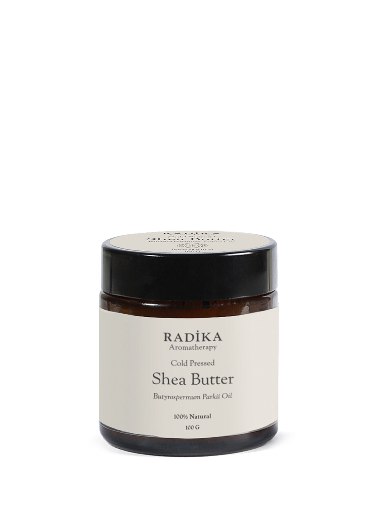 Shea Butter Nemlendirici Organik Soğuk Sıkım Taşıyıcı Saç ve Vücut Bakım Yağ 100 gr