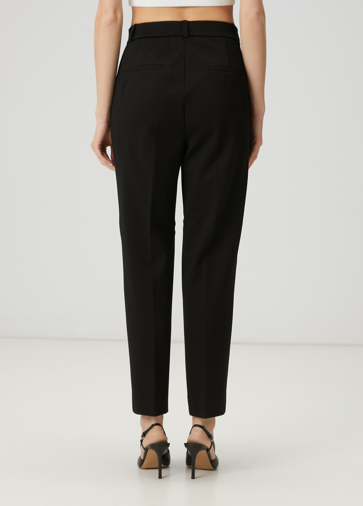 Siyah Cigarette Pantolon_3