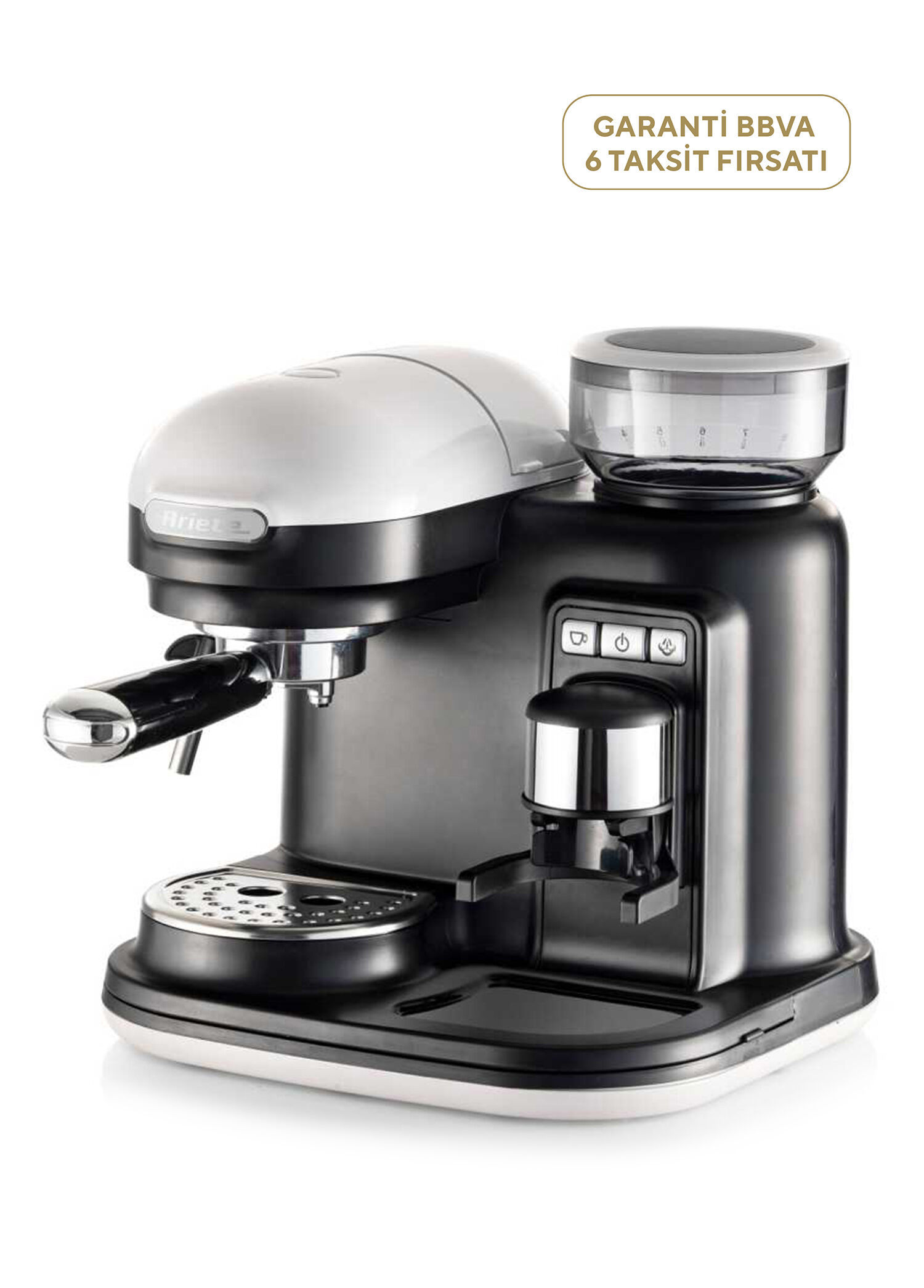 Moderna Espresso Beyaz Kahve Makinesi