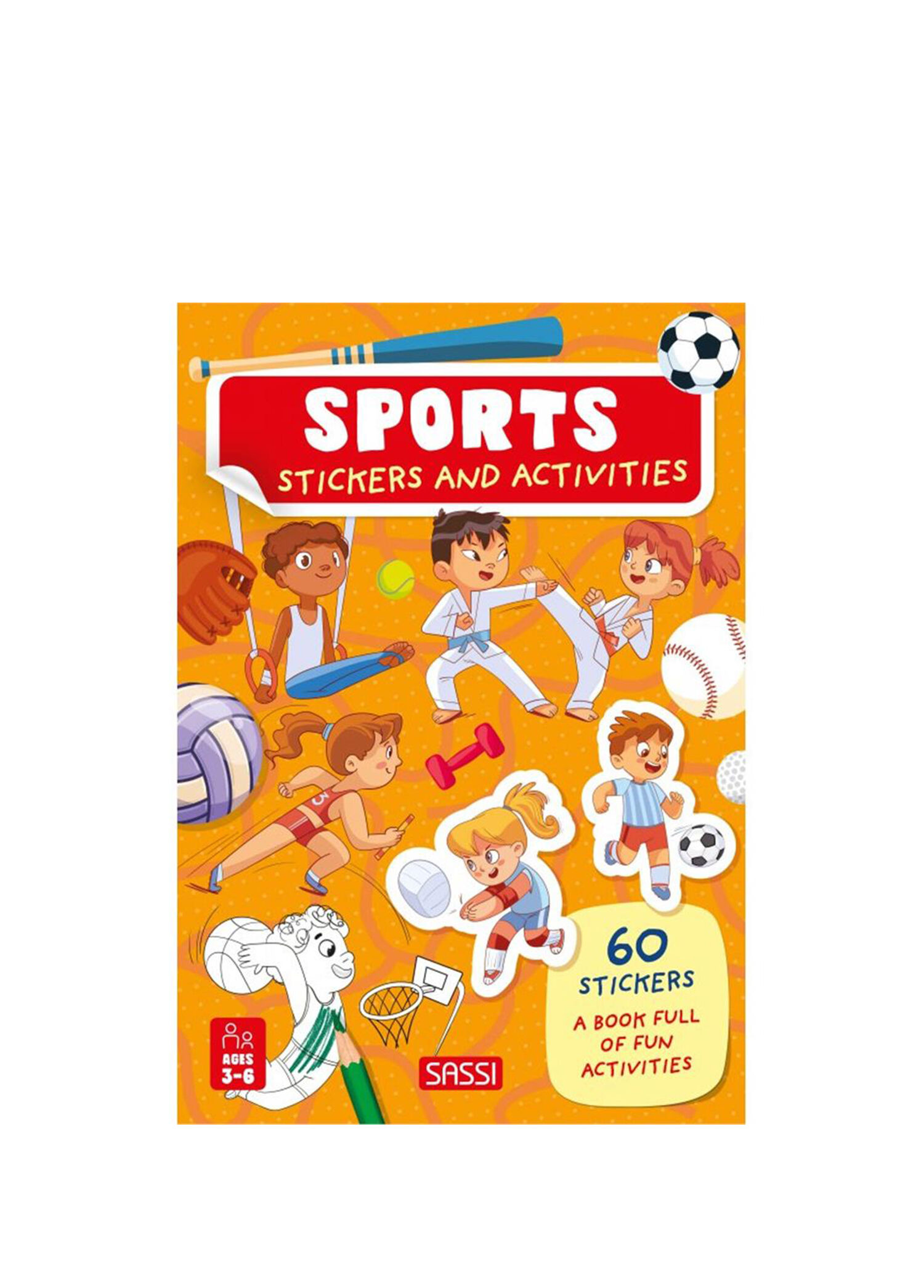 Sports - Sticker and Activities Çocuk Yabancı Dil Aktivite Kitabı