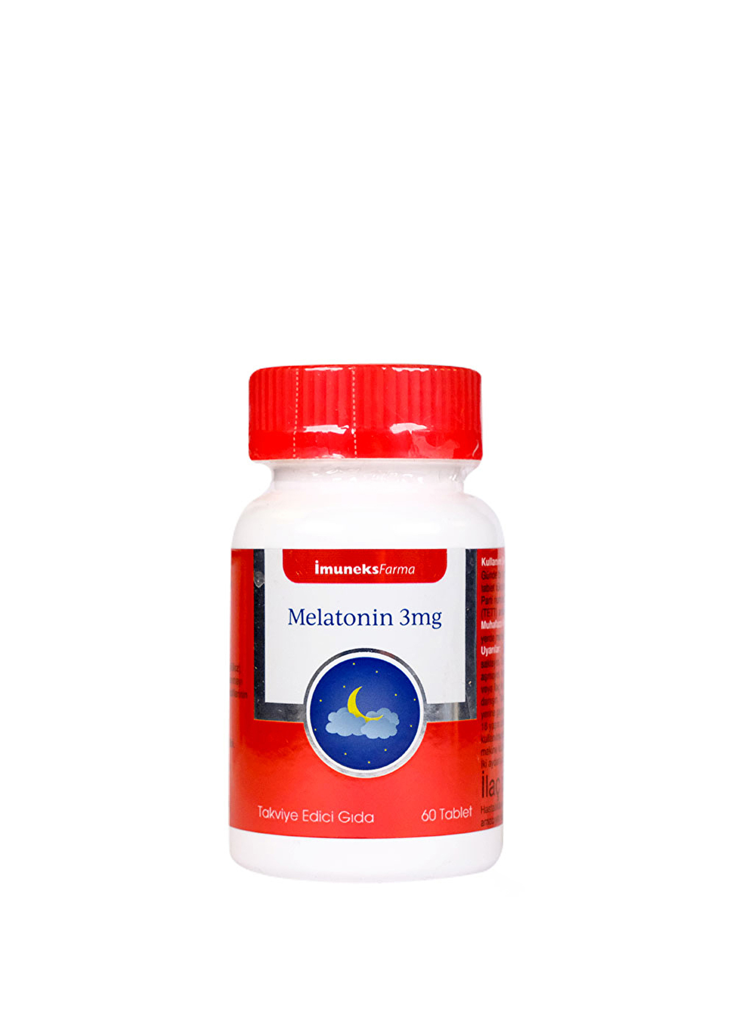 Melatonin 3 mg Takviye Edici Gıda 60 Tablet