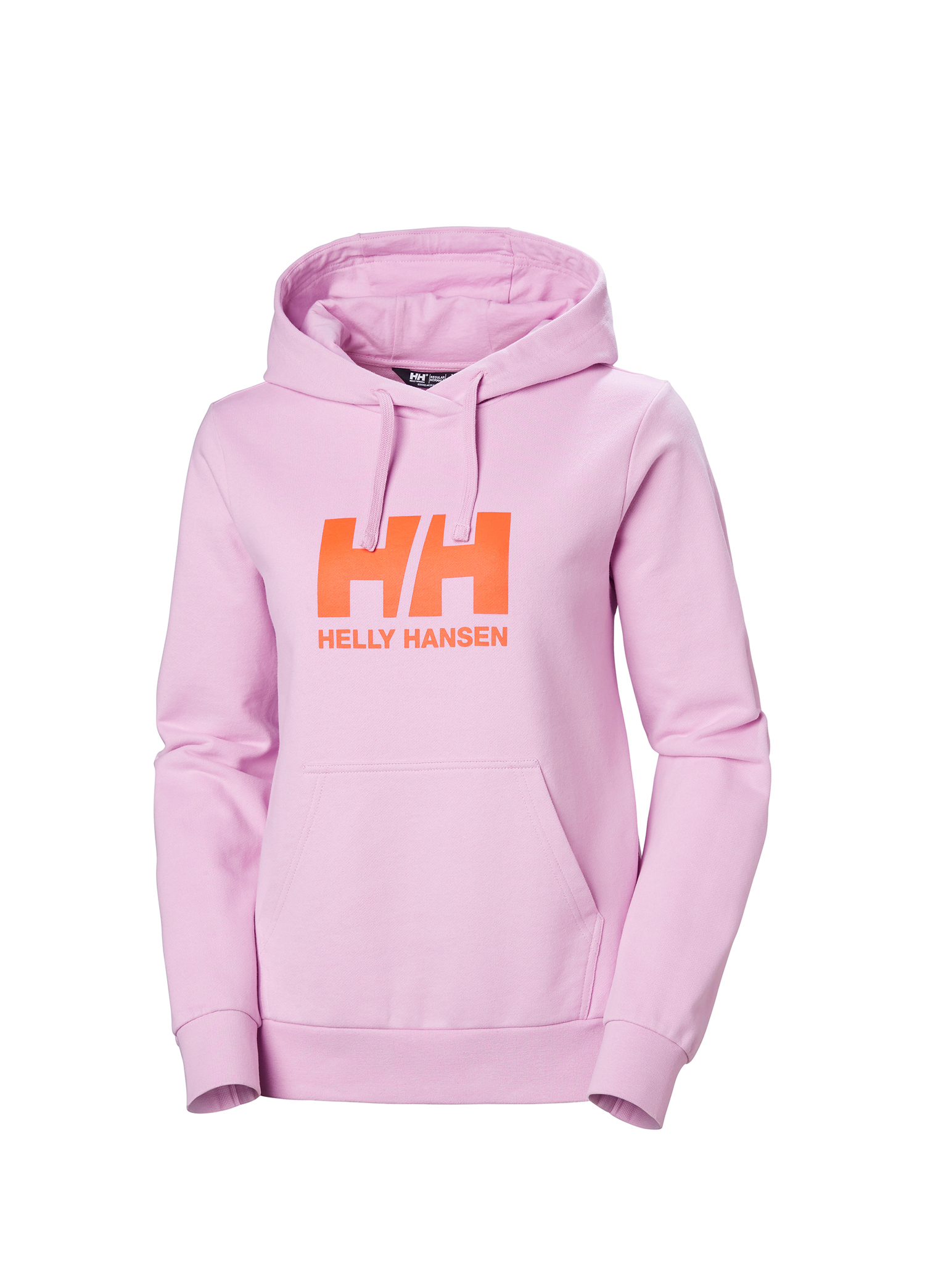 W Hh Logo Pembe Kadın Kapüşonlu Sweatshirt