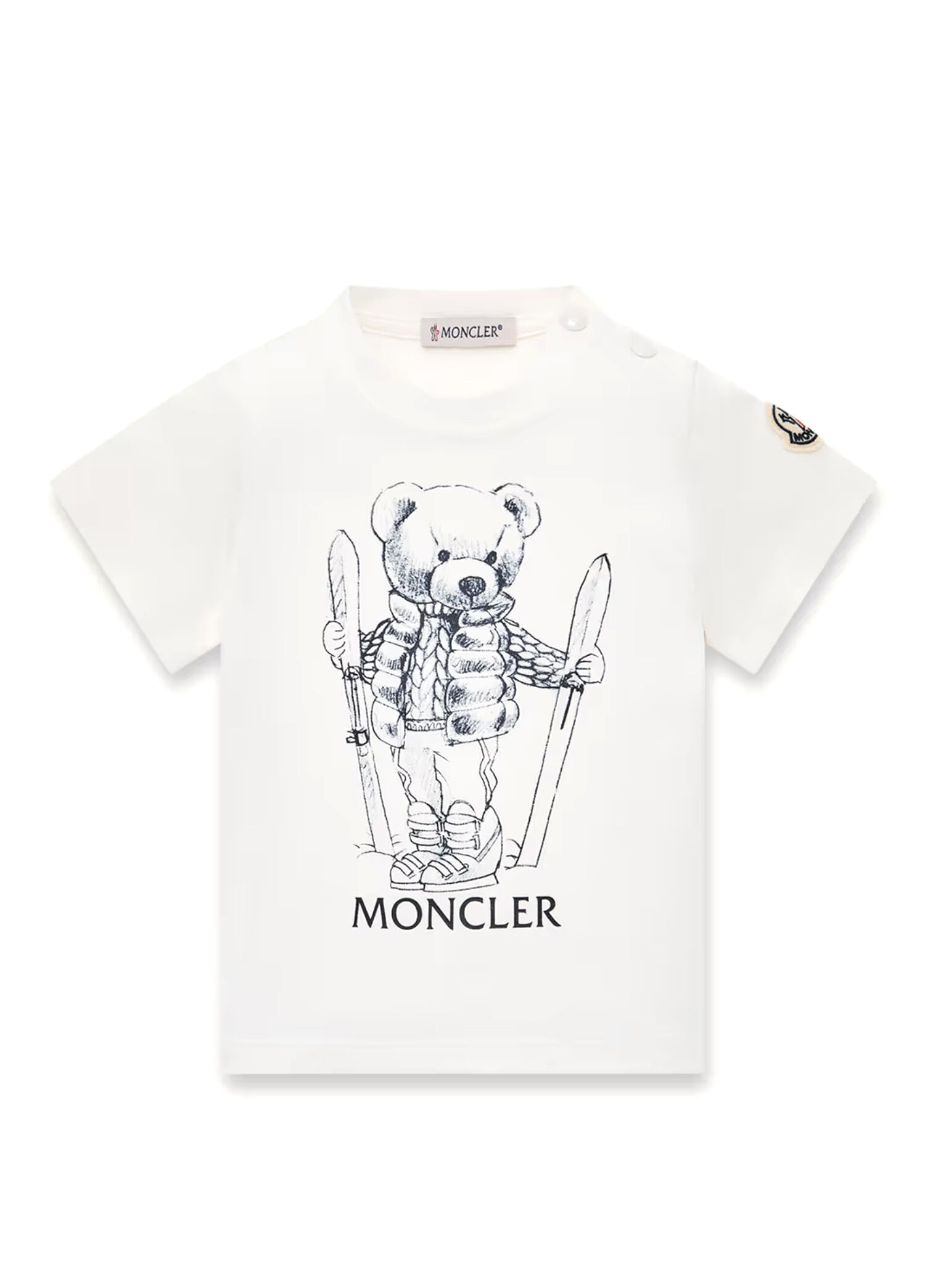 Kırık Beyaz Erkek Çocuk T-shirt