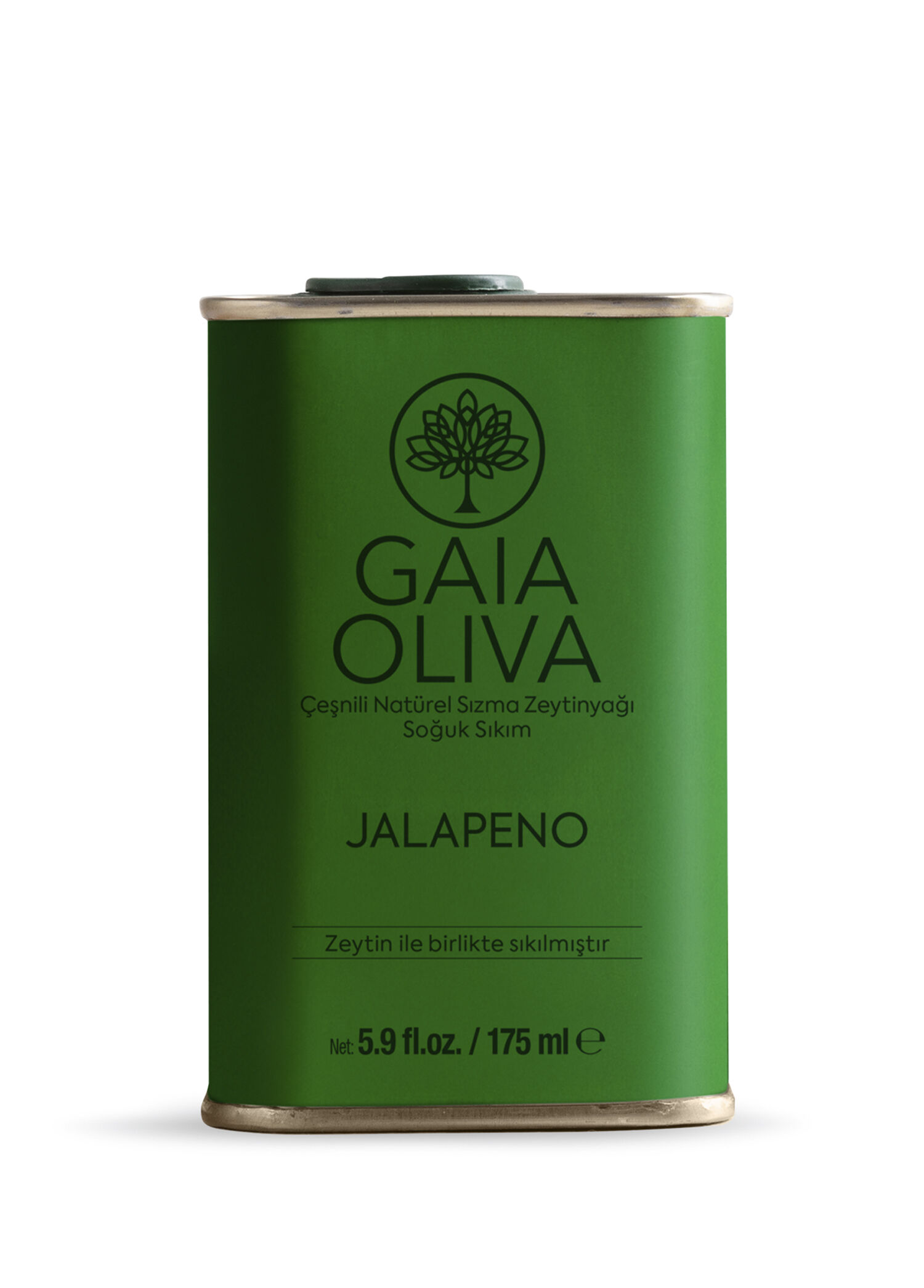 Jalapeno Çeşnili Natürel Sızma Zeytinyağı 175 ml