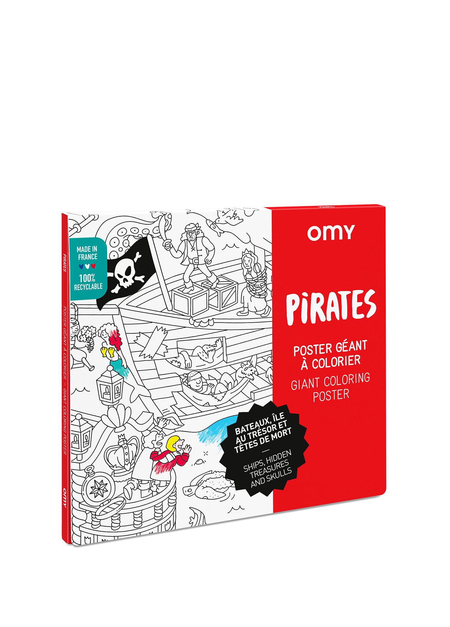 Pirates Dev Boyama Posteri