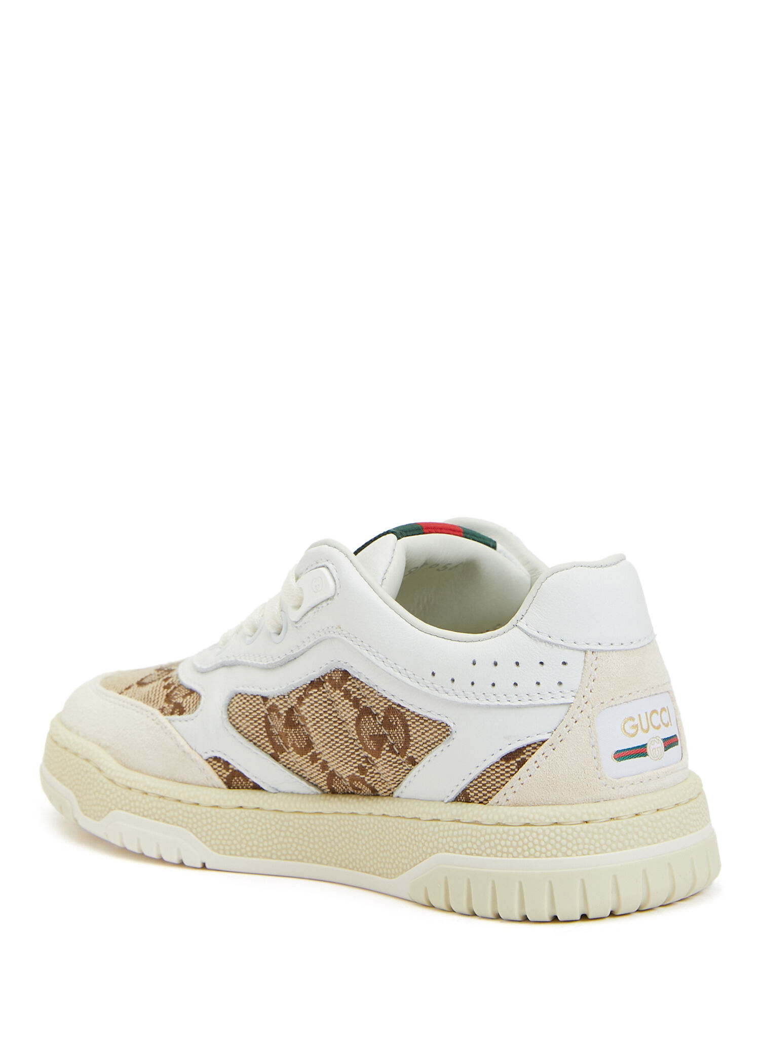 Gucci - Kırık Beyaz Logolu Unisex Çocuk Sneaker - Kırık Beyaz
