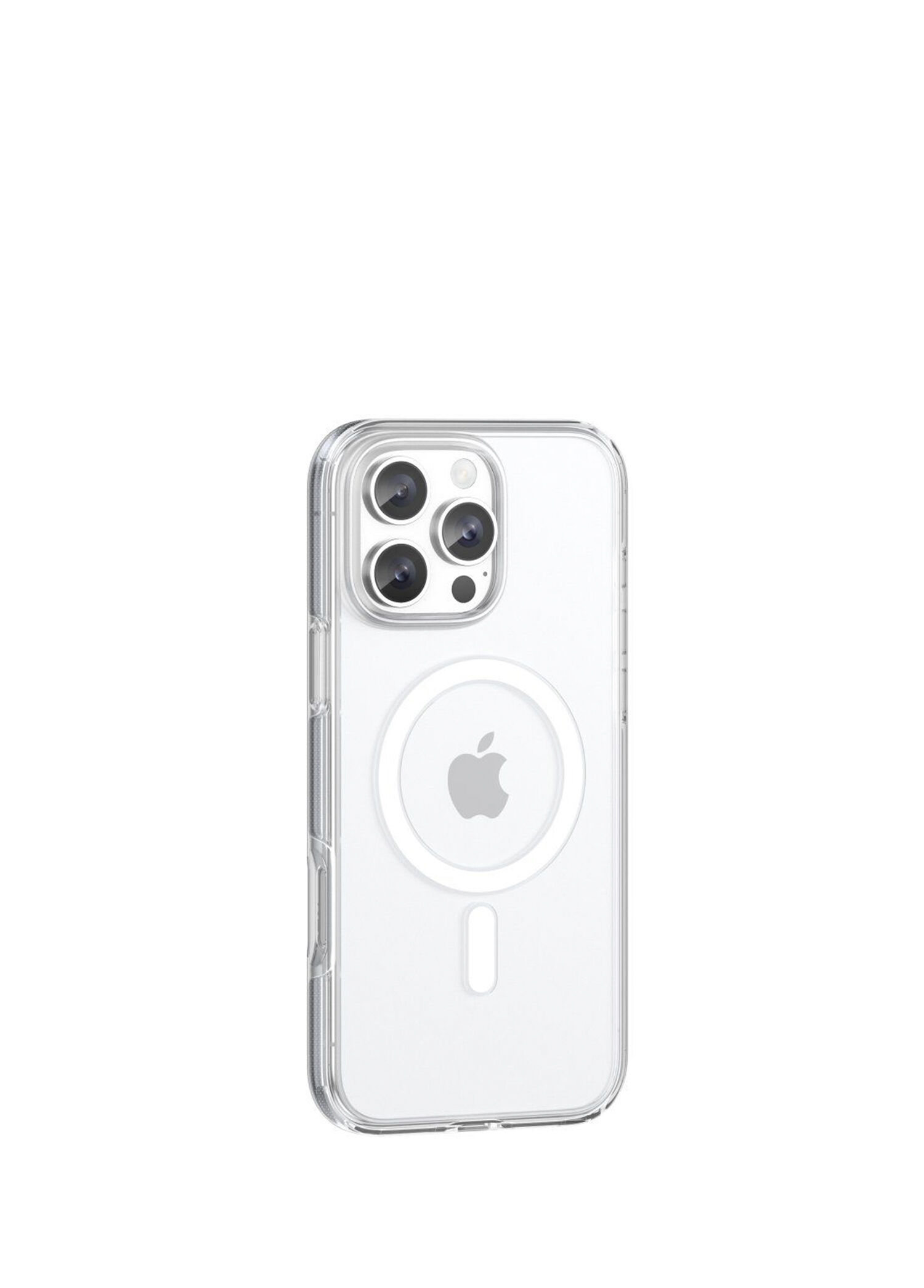 Non Yellow iPhone 16 Pro MagSafe Uyumlu Şeffaf Telefon Kılıfı