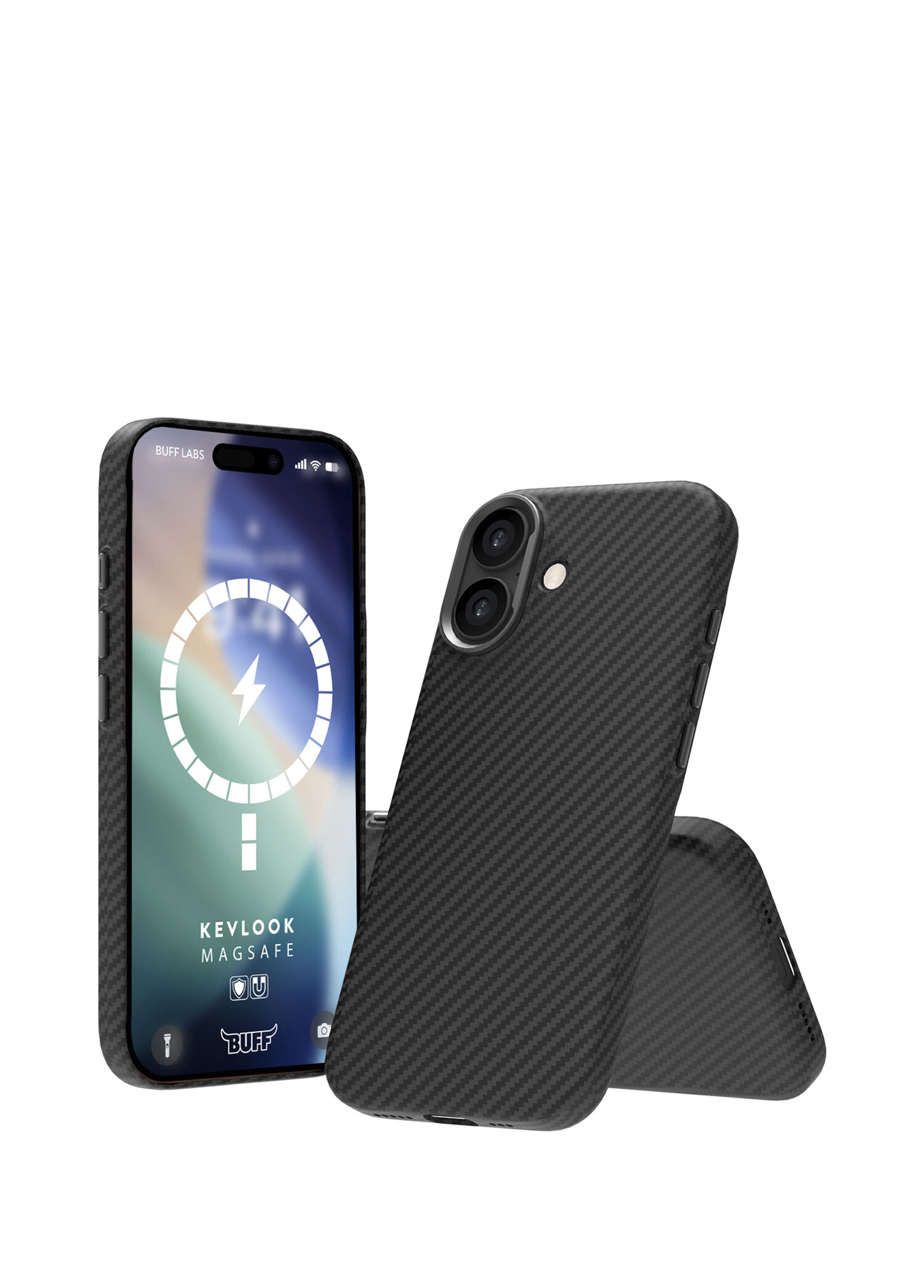 Kevlook iPhone 17 Magsafe Uyumlu Black Telefon Kılıfı