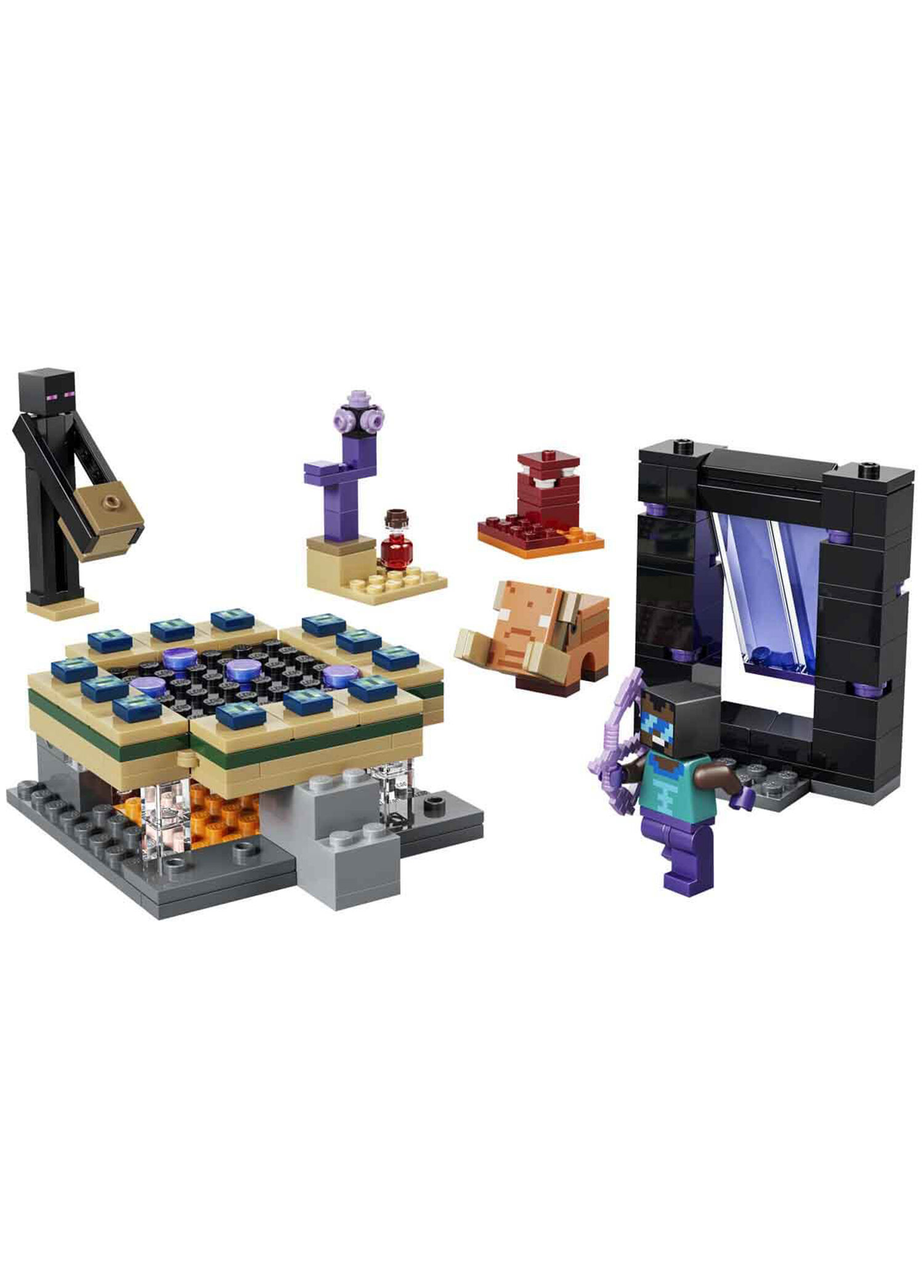LEGO - Minecraft Nether ve End Geçidi Yolculuğu 192 Parça 7+ Yaş