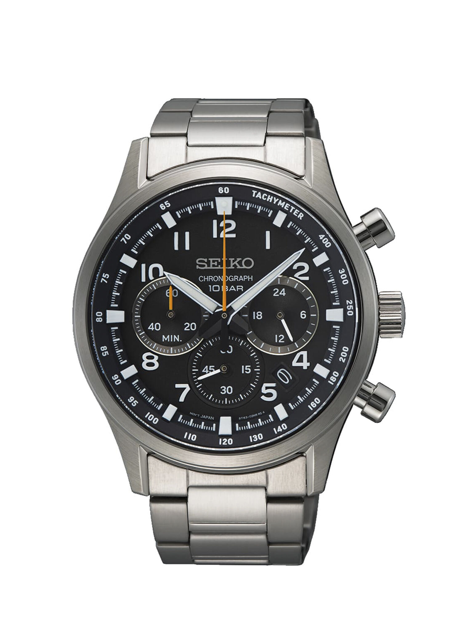 Seiko Metalik Gri Erkek SEISB447P Metalik Gri Çelik Erkek Kol