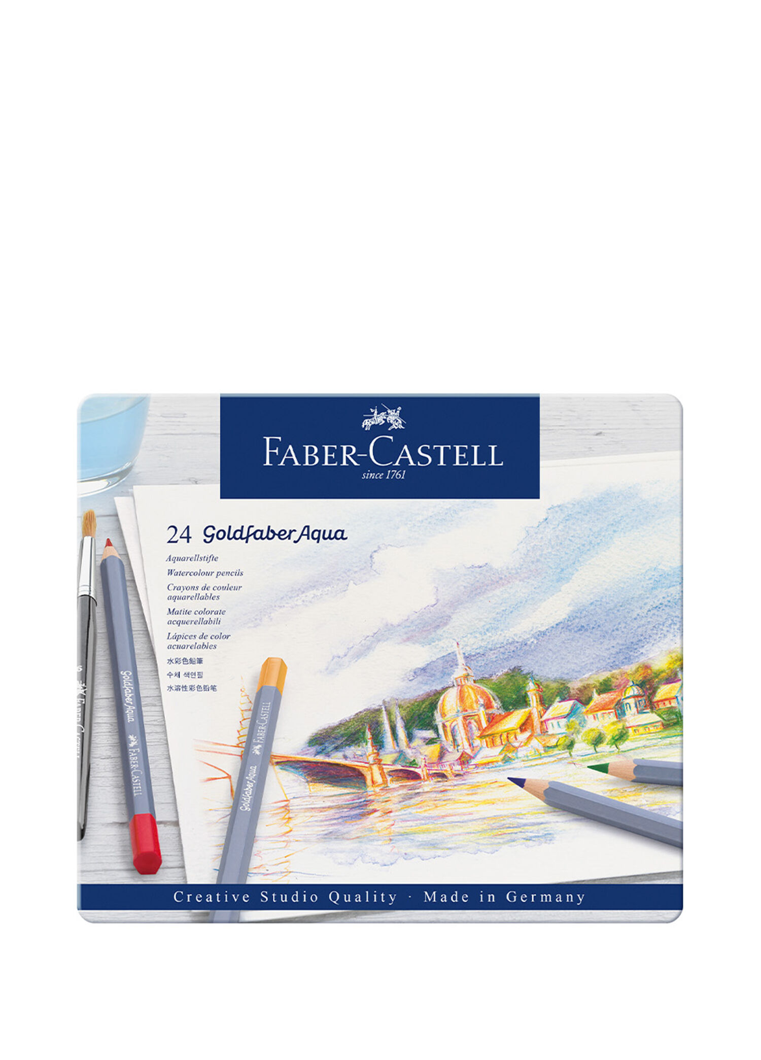 Goldfaber Aquarell 24'lü Kuru Boya Seti