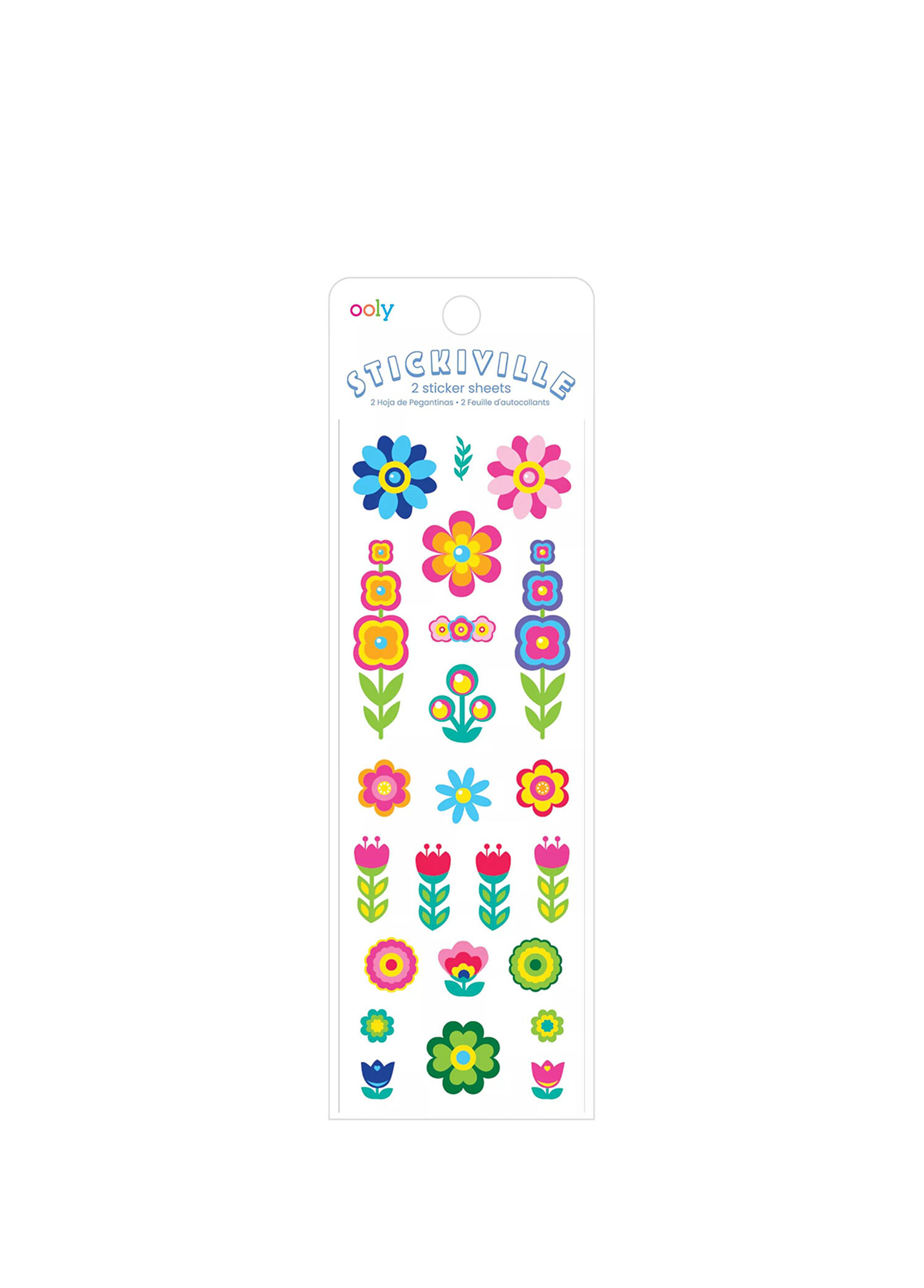 Stickiville Fun Flowers Çıkartmalar