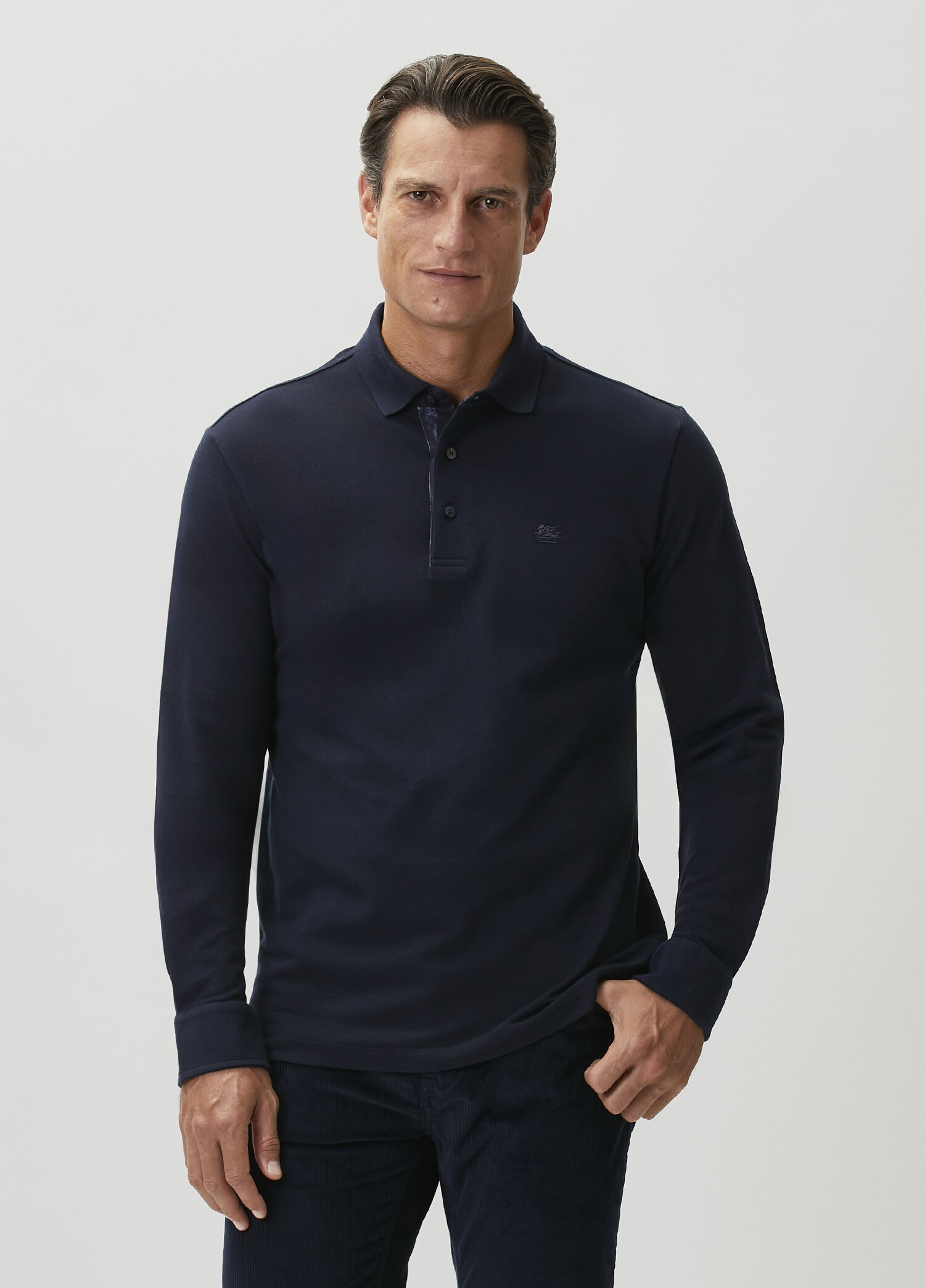 Lacivert Polo T-shirt