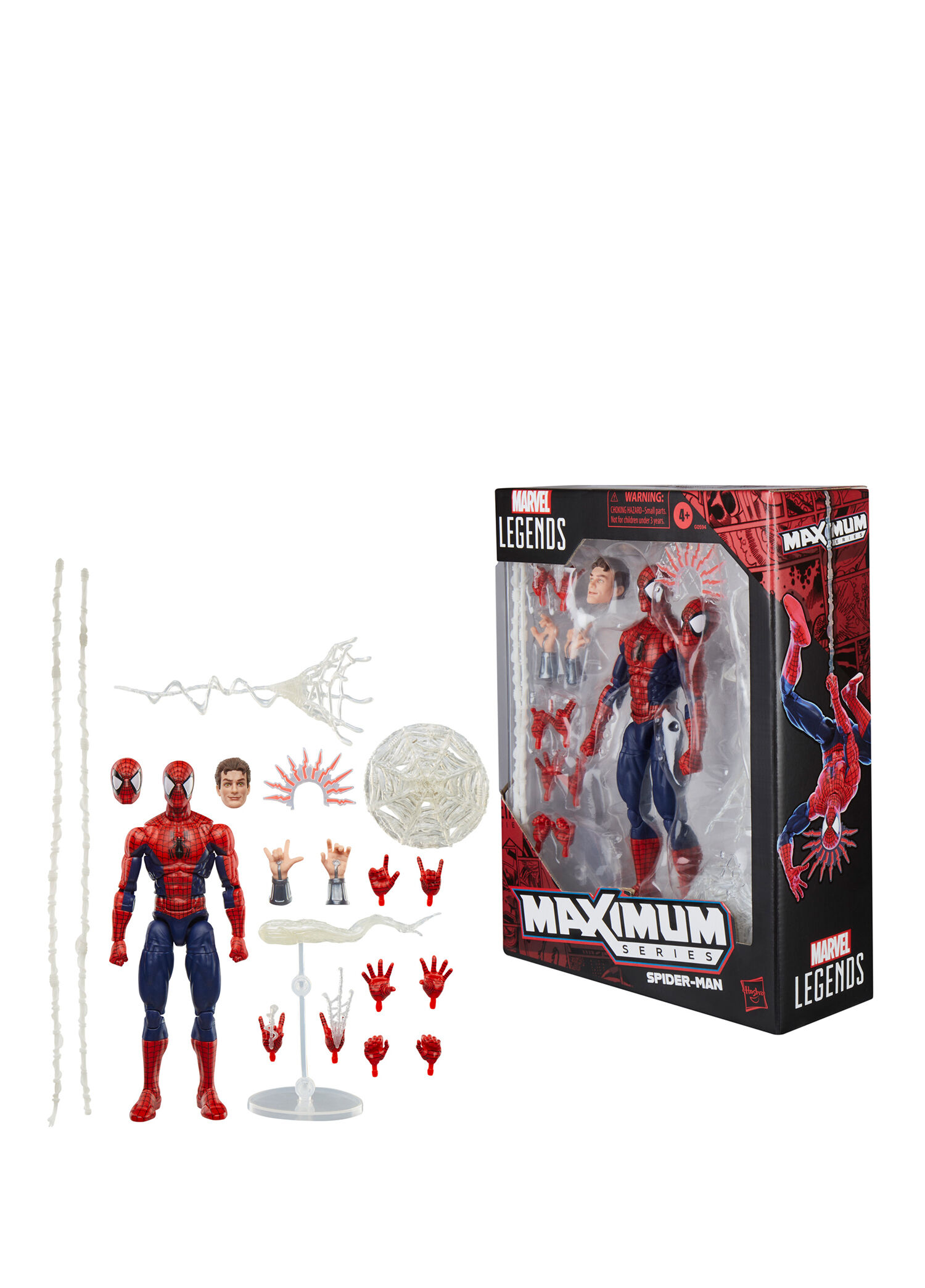 Marvel - Legends Maximum Series Spider-Man Comic Aksiyon Figürü
